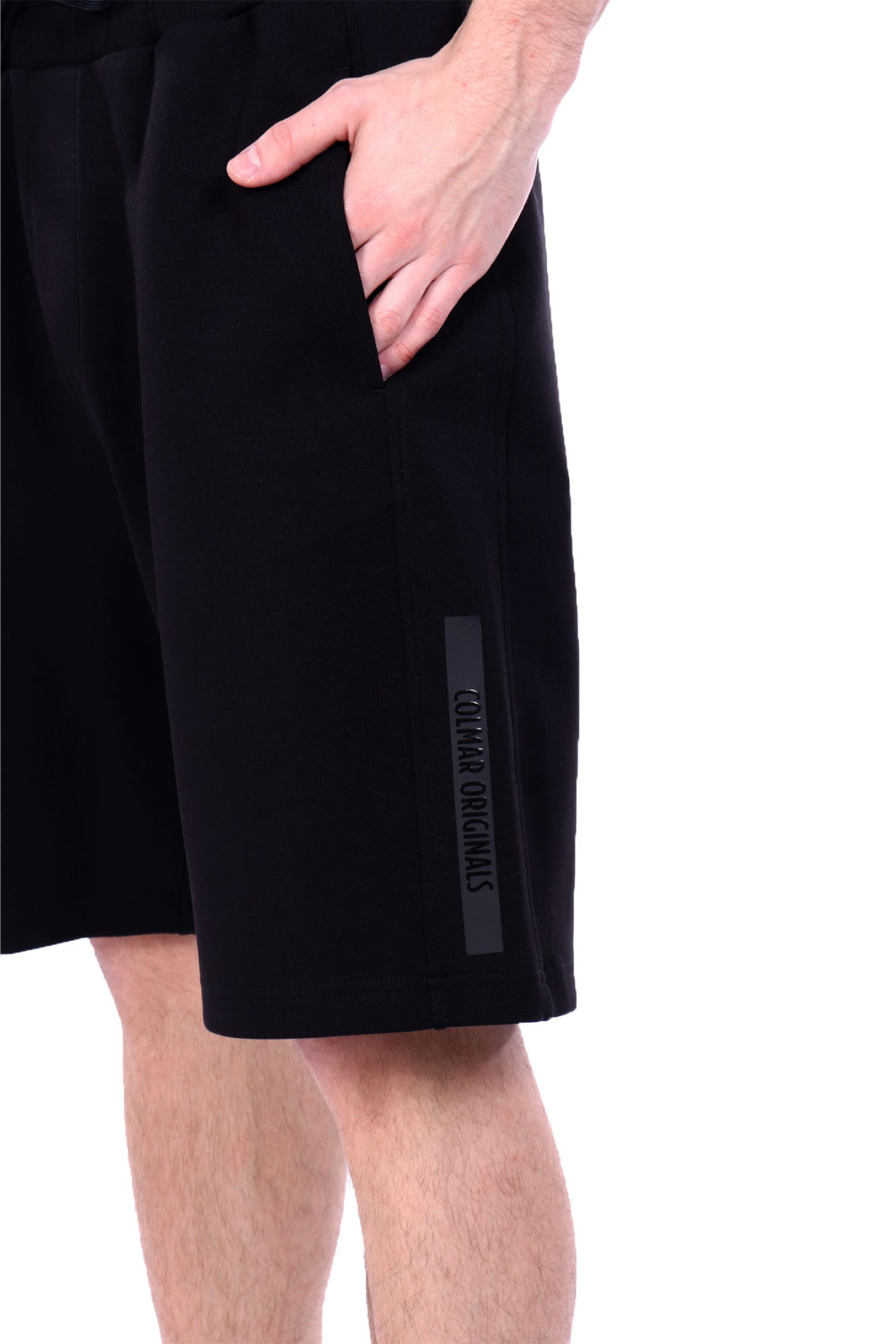 COLMAR ΒΕΡΜΟΥΔΑ ΦΟΥΤΕΡ COUNTED LOGO ΜΑΥΡΟ