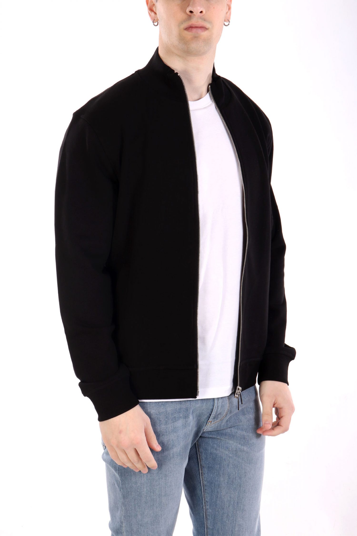 KARL LAGERFELD ΦΟΥΤΕΡ FULLZIP LOGO ΜΑΥΡΟ φωτογραφία