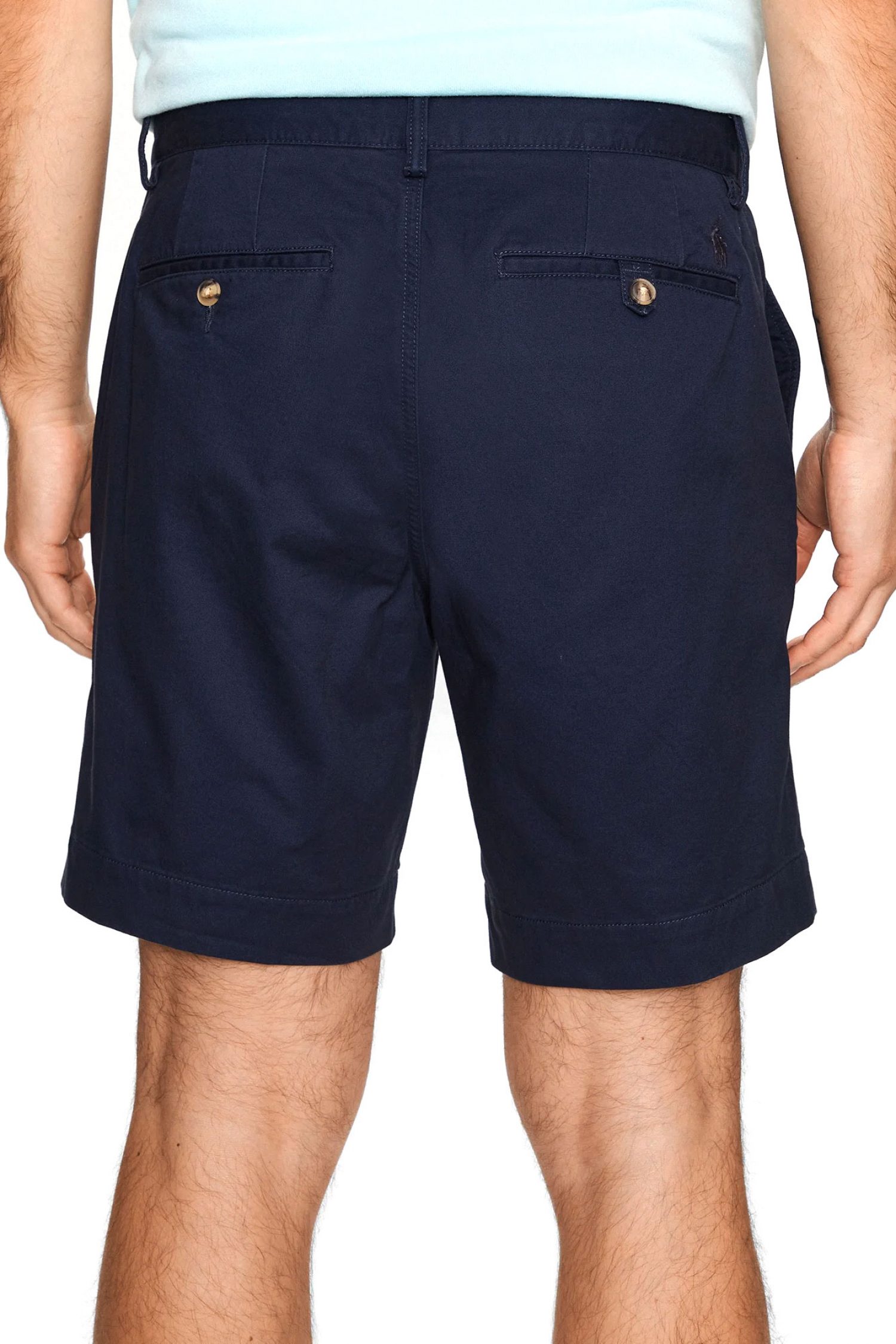 RALPH LAUREN ΒΕΡΜΟΥΔΑ CHINO STRAIGHT FIT STRETCH ΜΠΛΕ φωτογραφία