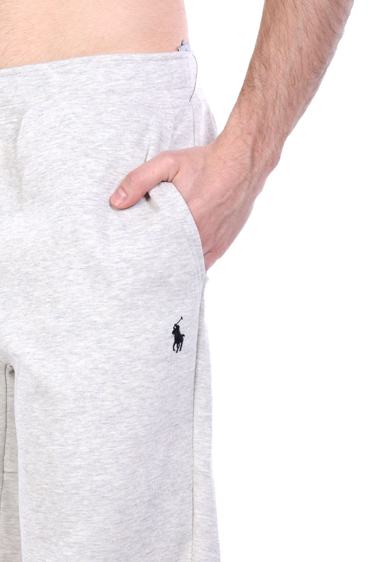 RALPH LAUREN ΒΕΡΜΟΥΔΑ ΦΟΥΤΕΡ LOGO ΓΚΡΙ φωτογραφία