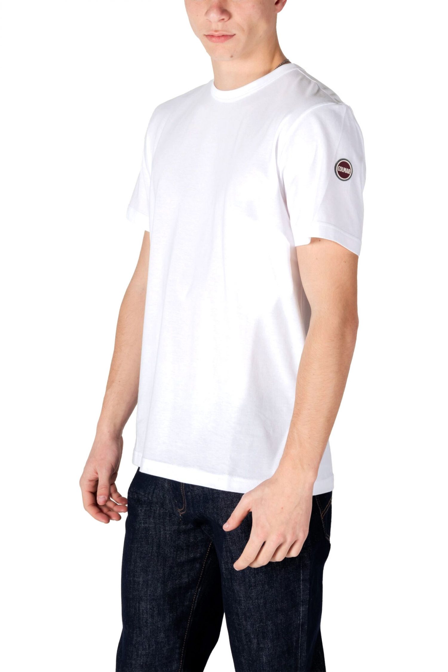 COLMAR T-SHIRT CREW NECK FRIDA LOGO ΛΕΥΚΟ