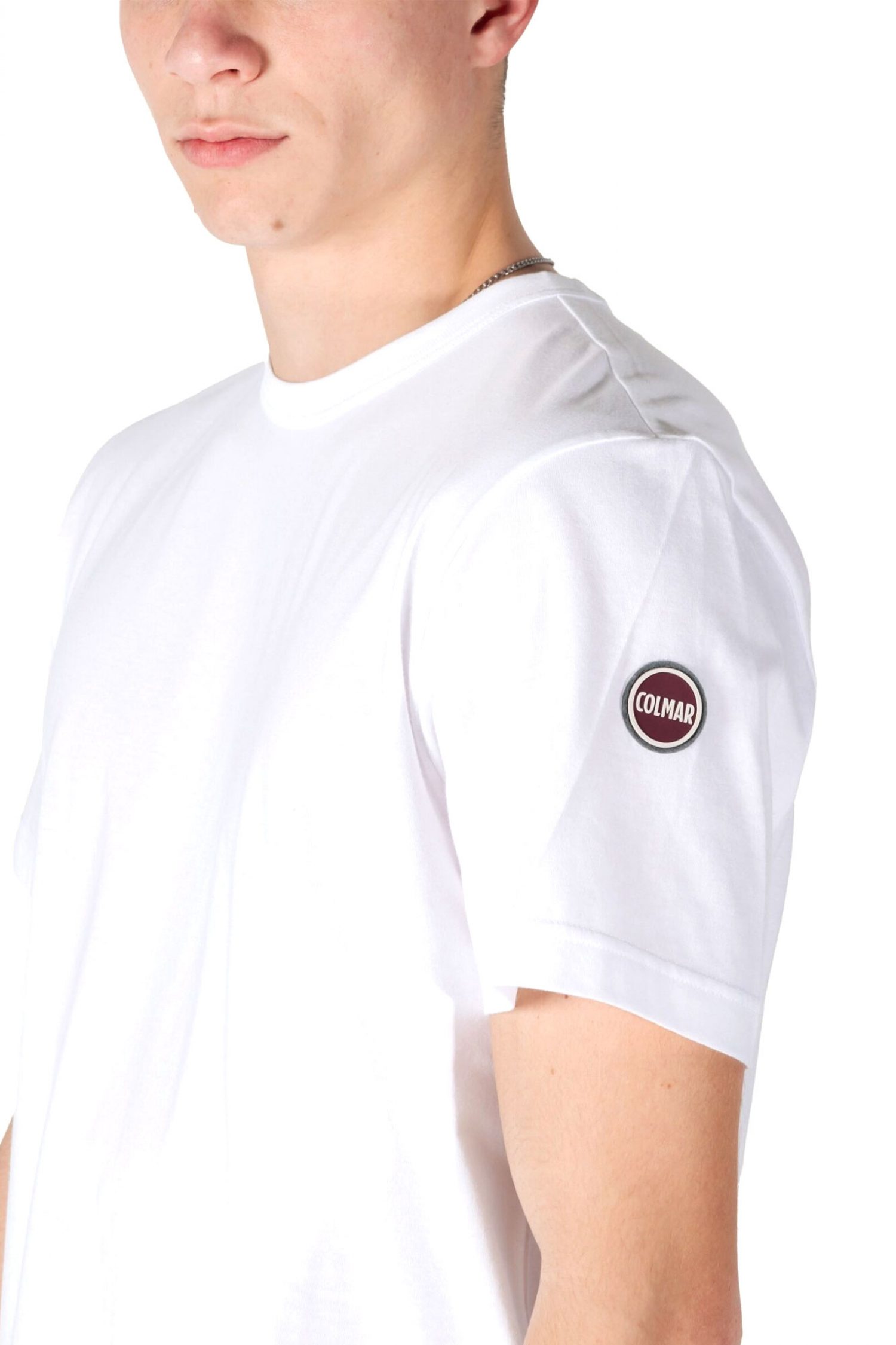 COLMAR T-SHIRT CREW NECK FRIDA LOGO ΛΕΥΚΟ