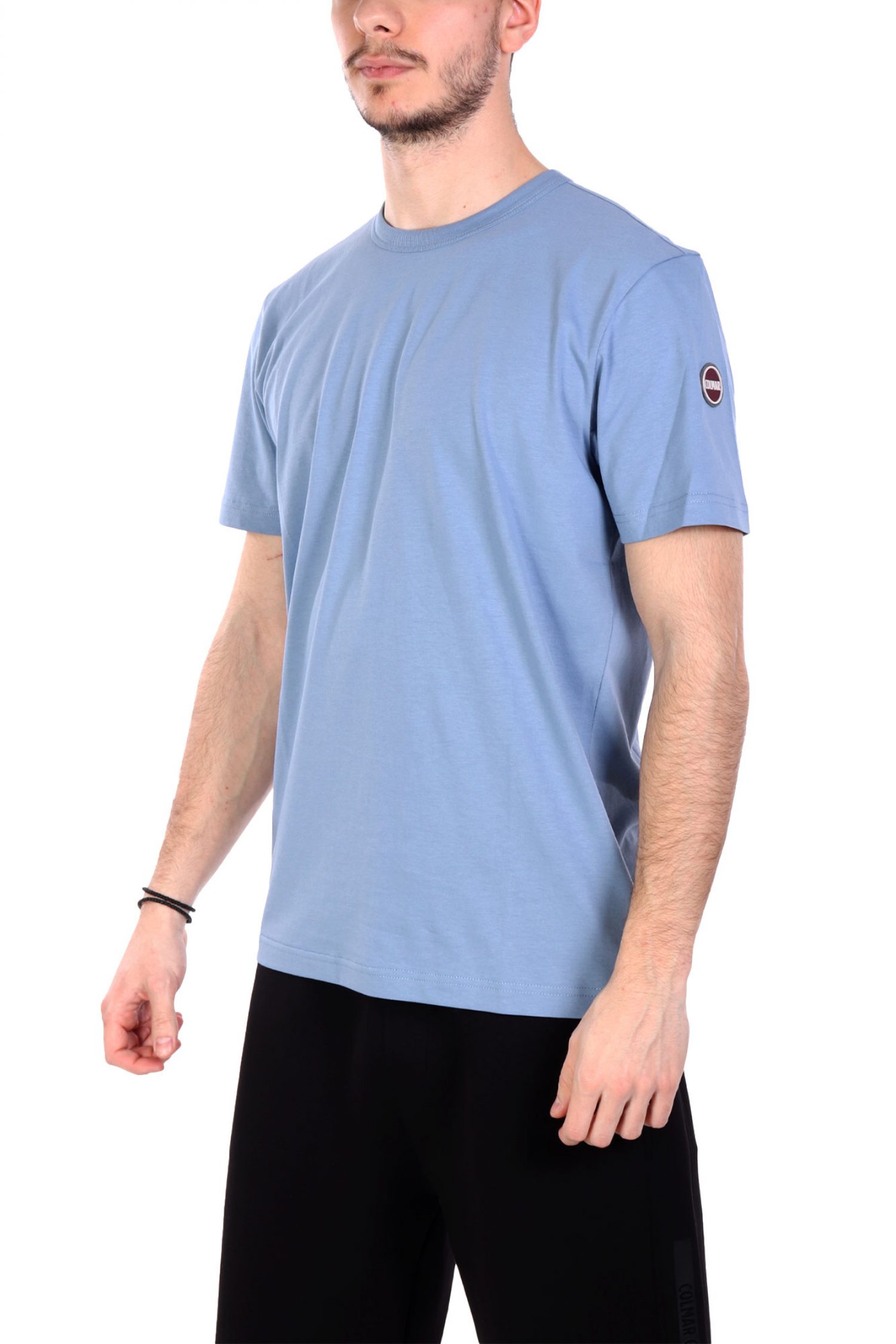 COLMAR T-SHIRT CREW NECK FRIDA LOGO ΣΙΕΛ