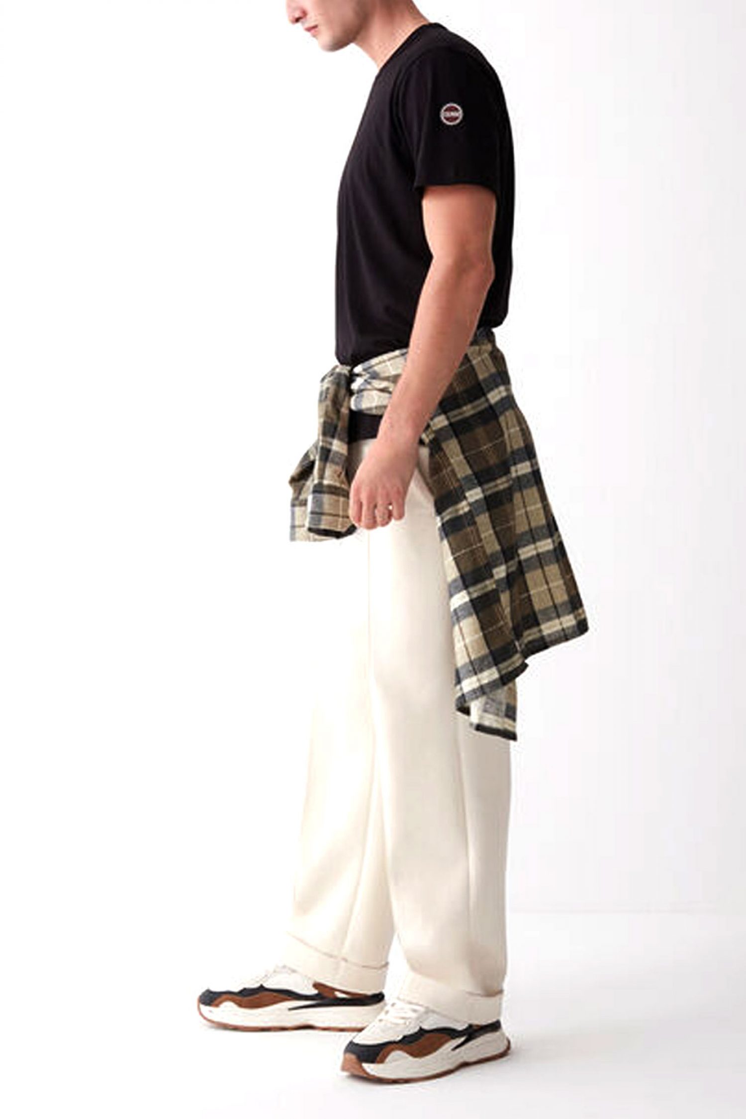 COLMAR T-SHIRT CREW NECK FRIDA LOGO ΜΑΥΡΟ