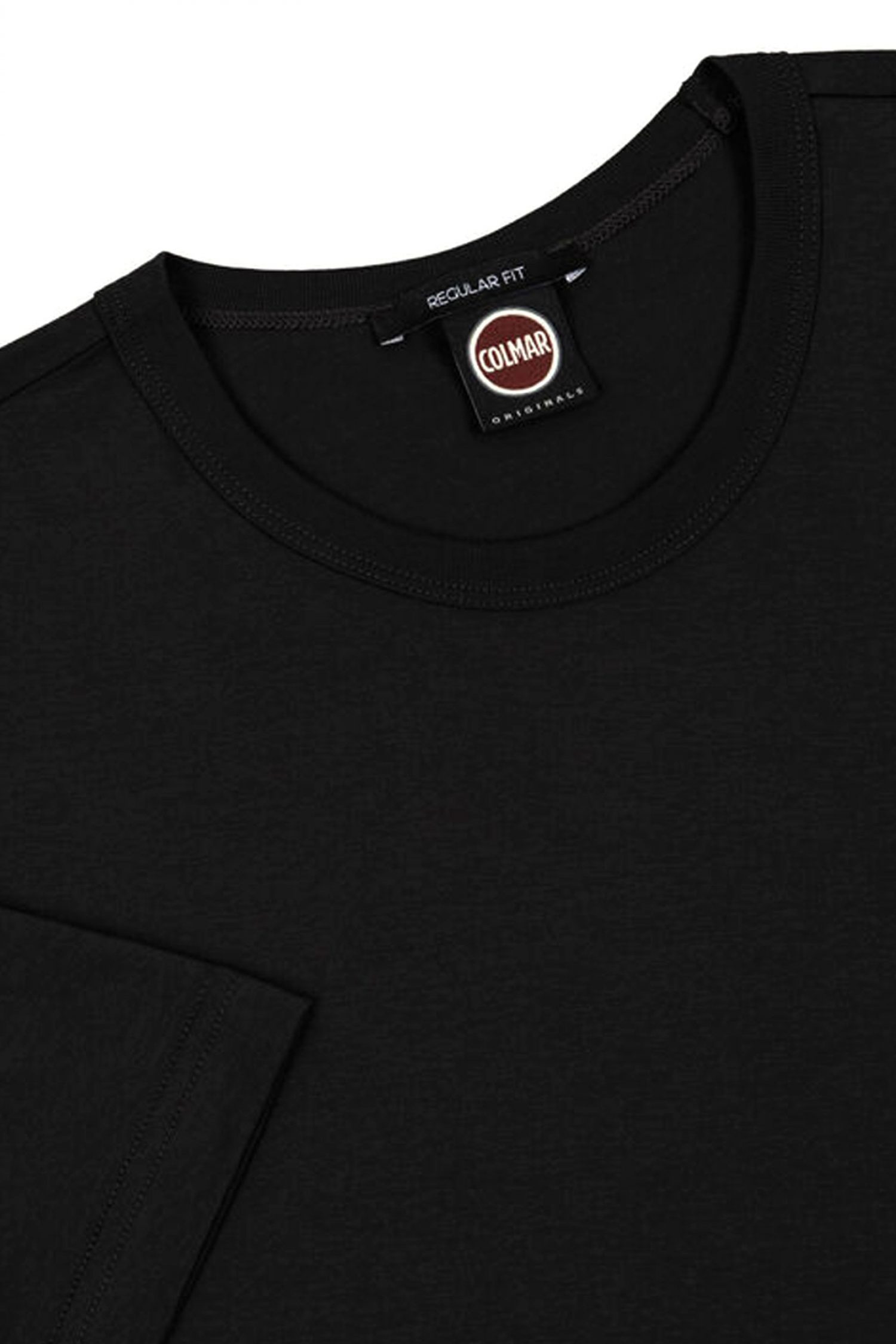 COLMAR T-SHIRT CREW NECK FRIDA LOGO ΜΑΥΡΟ φωτογραφία