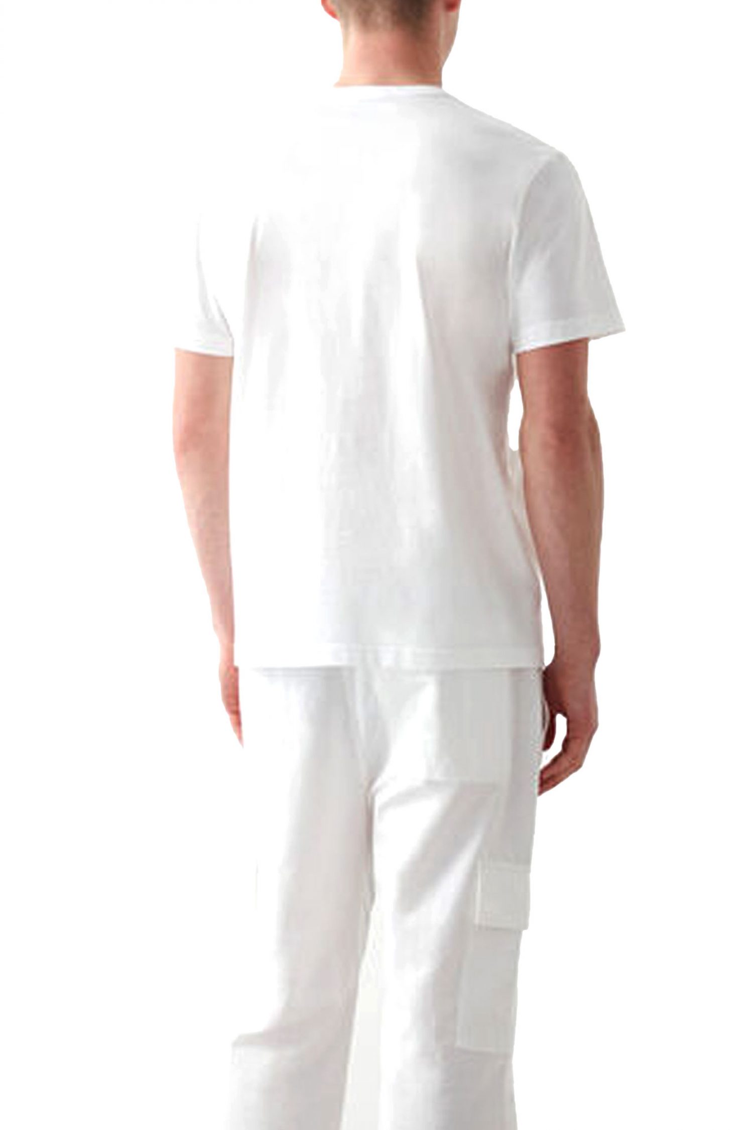 COLMAR T-SHIRT CREW NECK FRIDA LOGO ΛΕΥΚΟ