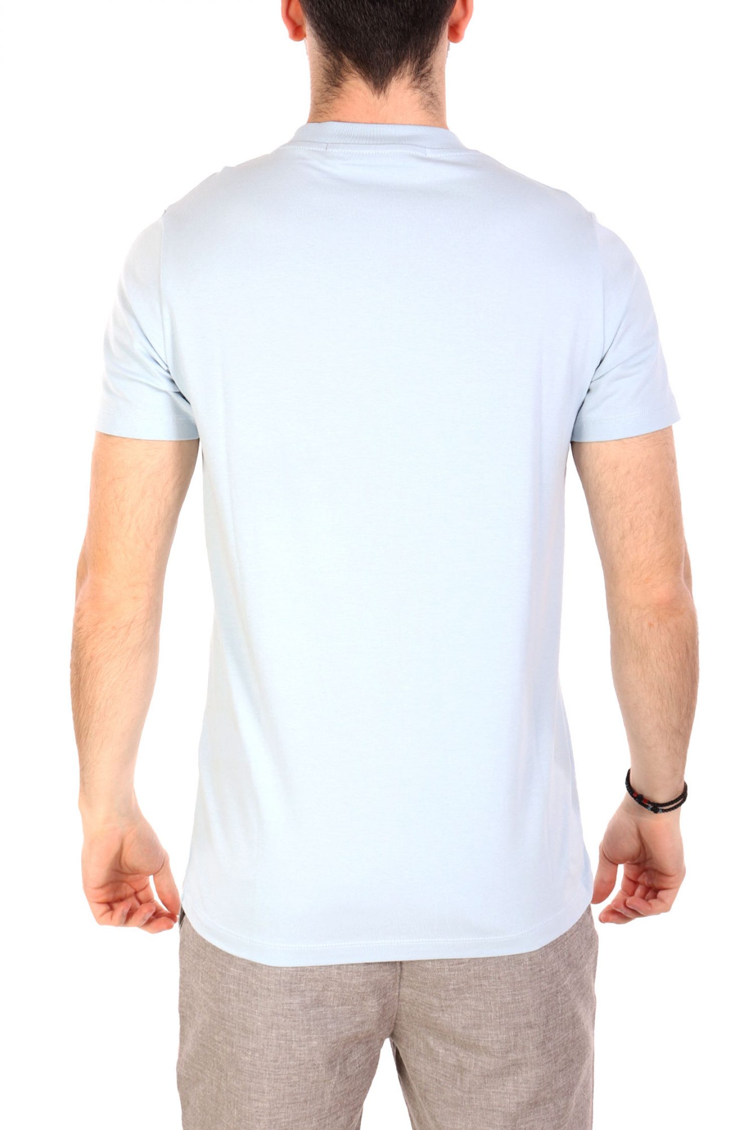 KARL LAGERFELD T-SHIRT LOGO ΣΙΕΛ φωτογραφία