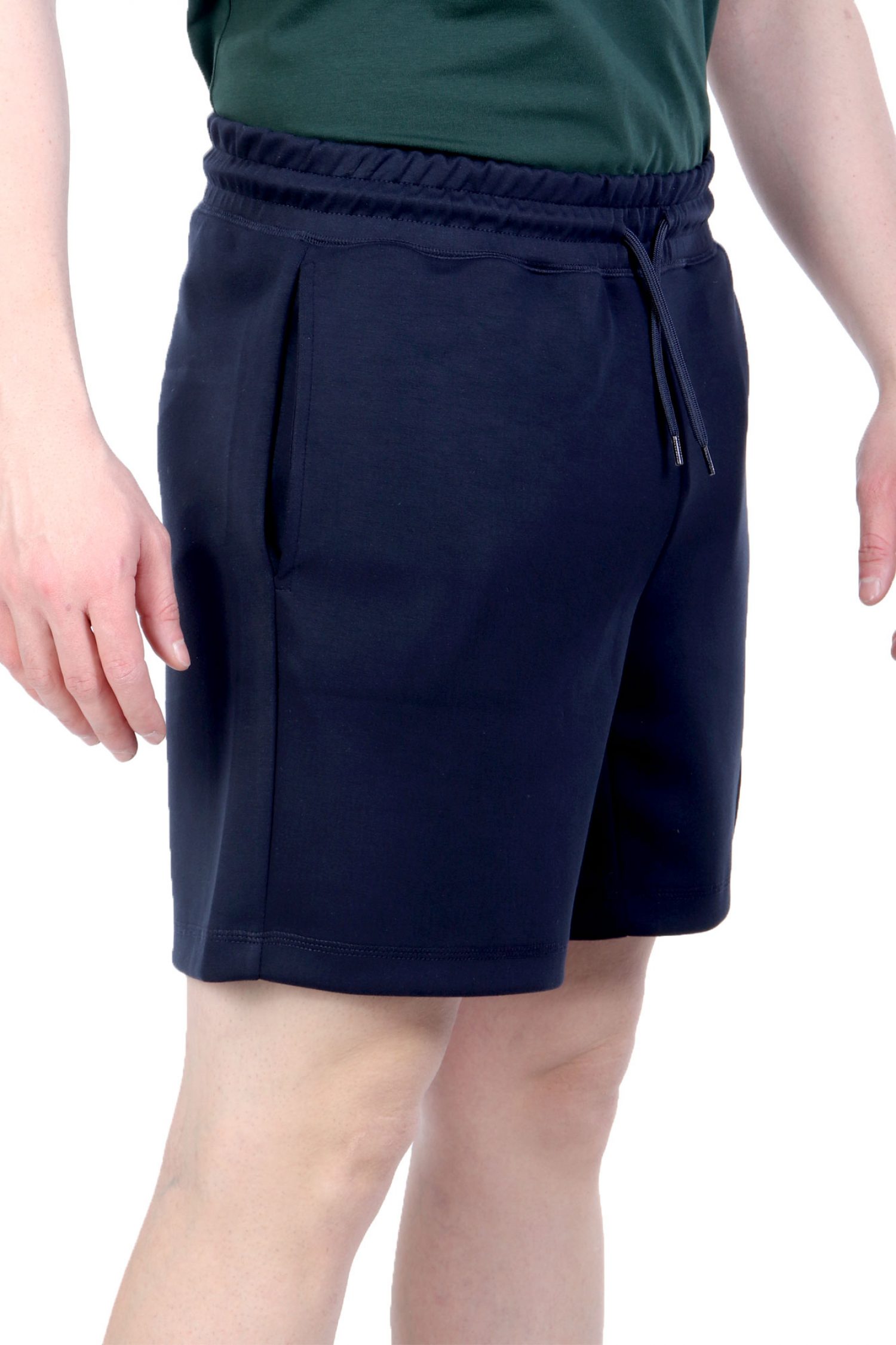 ARMANI 7 ΒΕΡΜΟΥΔΑ ΦΟΥΤΕΡ LOGO ΜΠΛΕ