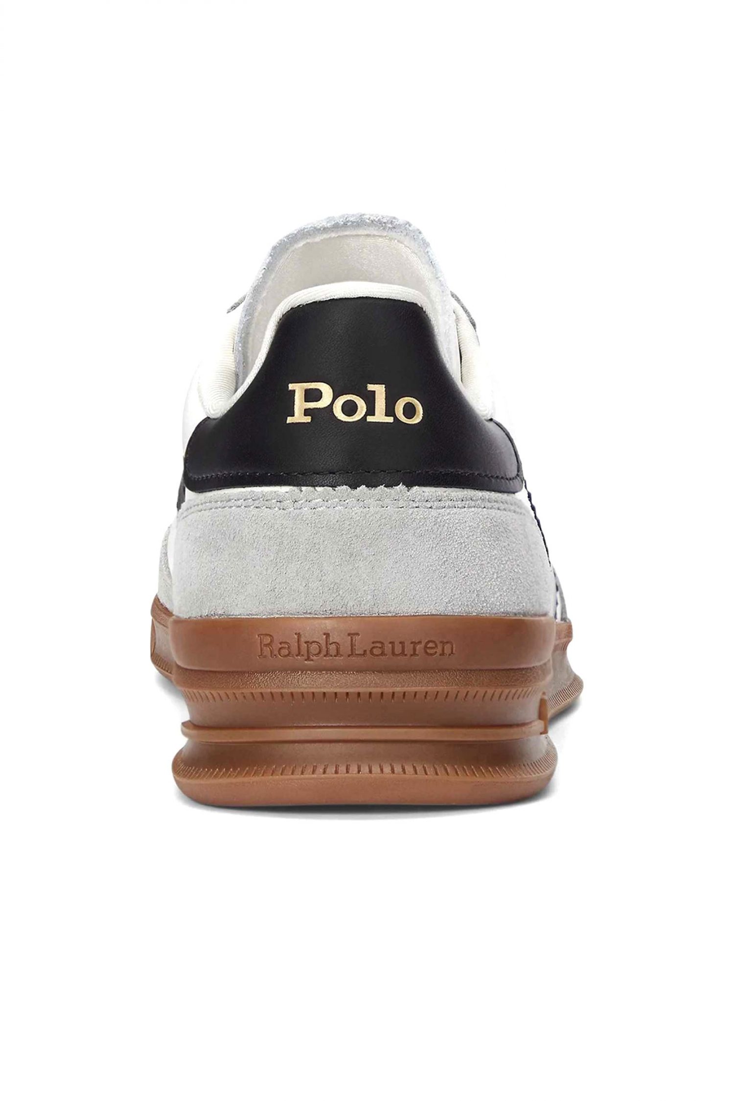 RALPH LAUREN ΠΑΠΟΥΤΣΙΑ SNEAKERS HRT AERA PP-SK-LTL ΛΕΥΚΟ-ΜΑΥΡΟ-ΓΚΡΙ φωτογραφία