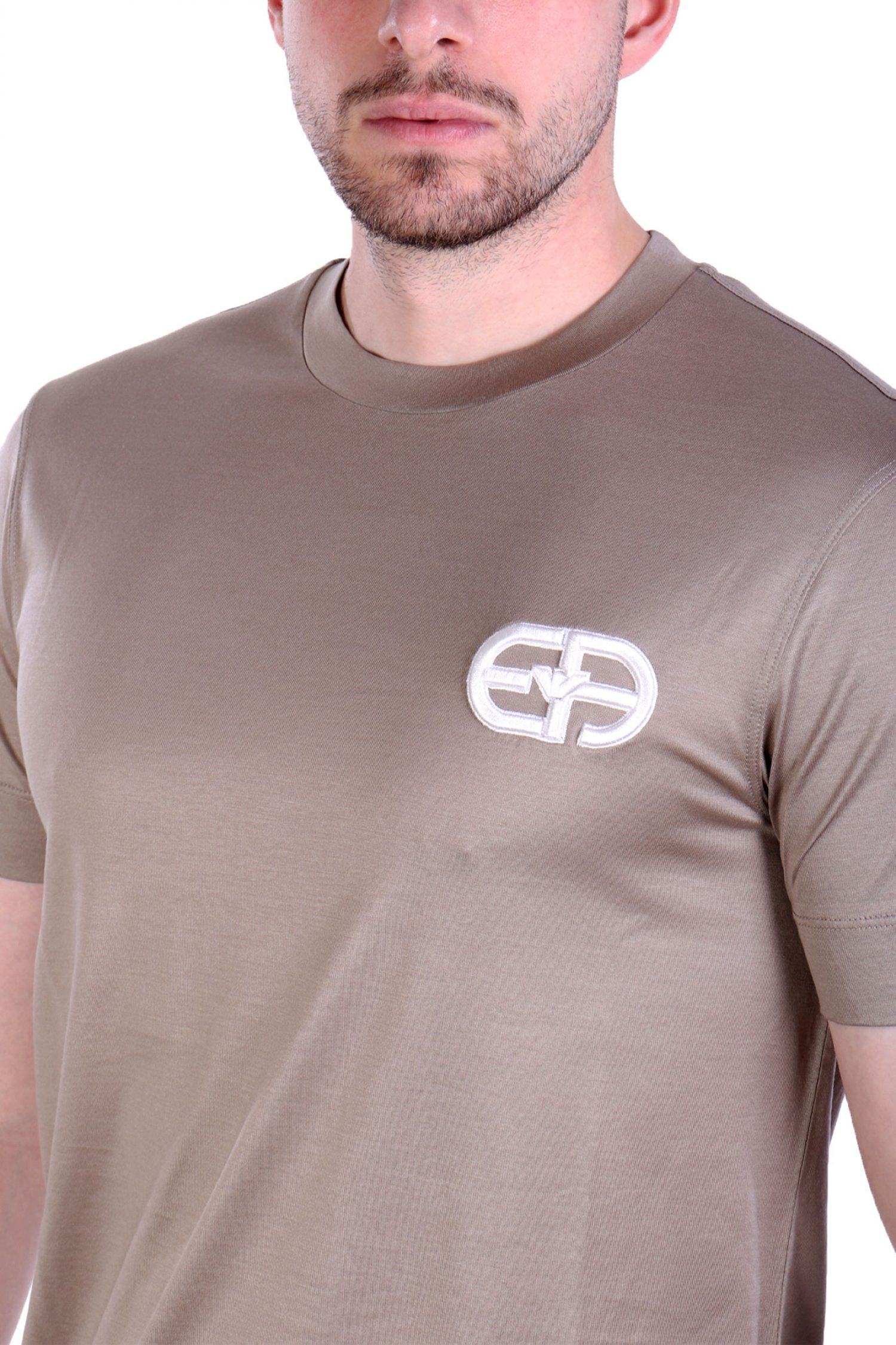 EMPORIO ARMANI T-SHIRT LOGO ΜΠΕΖ φωτογραφία