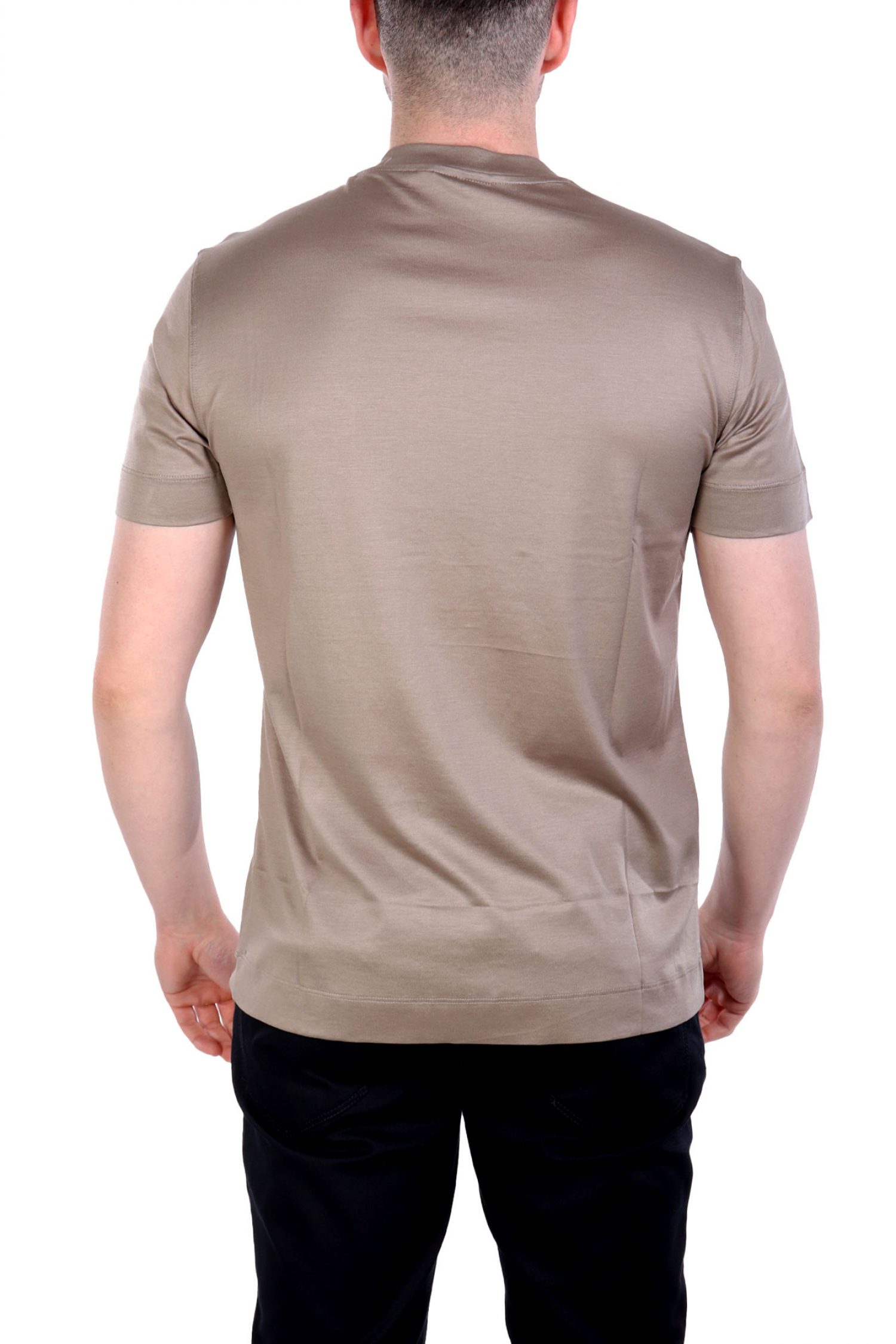 EMPORIO ARMANI T-SHIRT LOGO ΜΠΕΖ