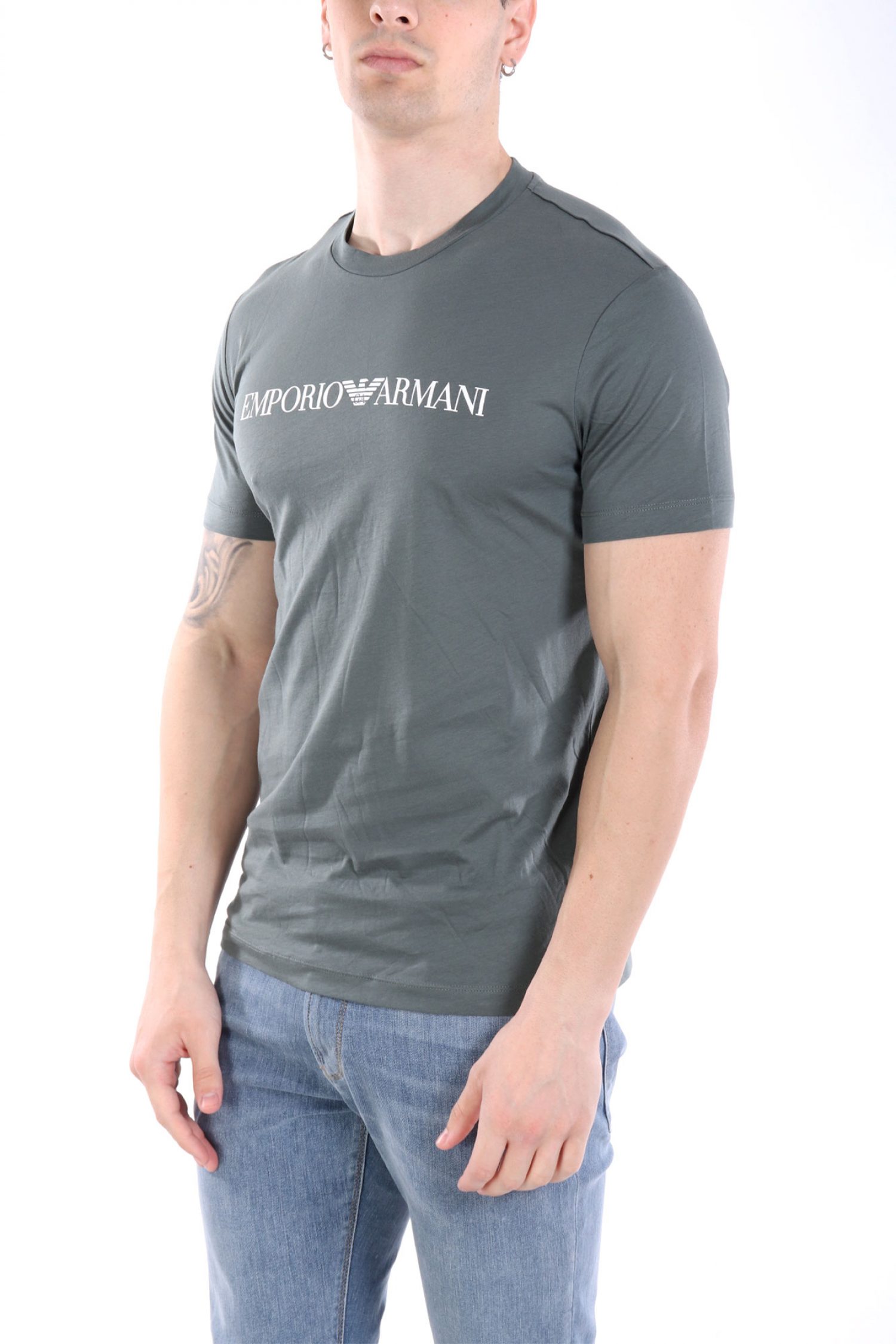 EMPORIO ARMANI T-SHIRT LOGO ΠΕΤΡΟΛ φωτογραφία