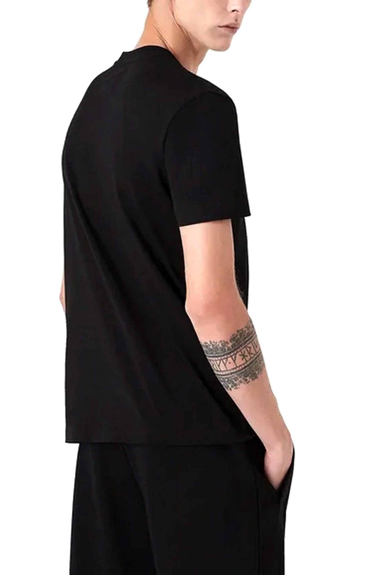 EMPORIO ARMANI T-SHIRT LOGO ΜΑΥΡΟ φωτογραφία