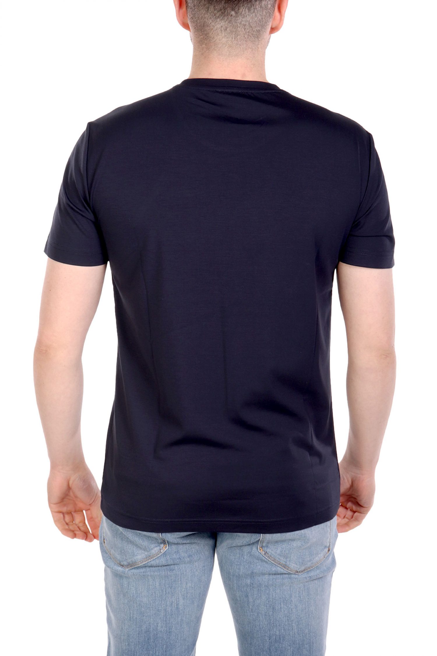 ARMANI 7 T-SHIRT LOGO ΜΠΛΕ φωτογραφία