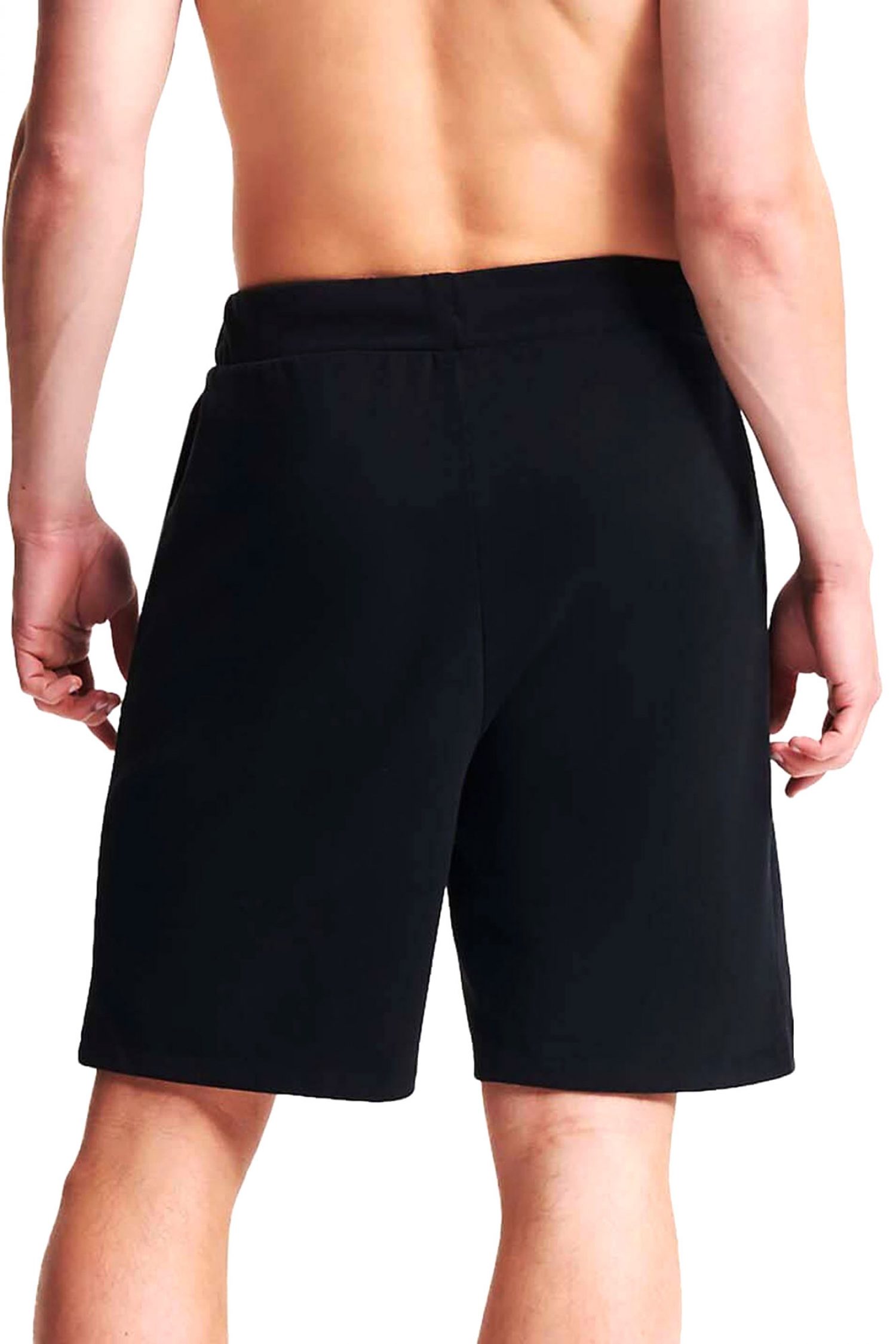 KARL LAGERFELD ΒΕΡΜΟΥΔΑ ΦΟΥΤΕΡ ELONGATED LOGO SHORTS ΜΑΥΡΟ φωτογραφία