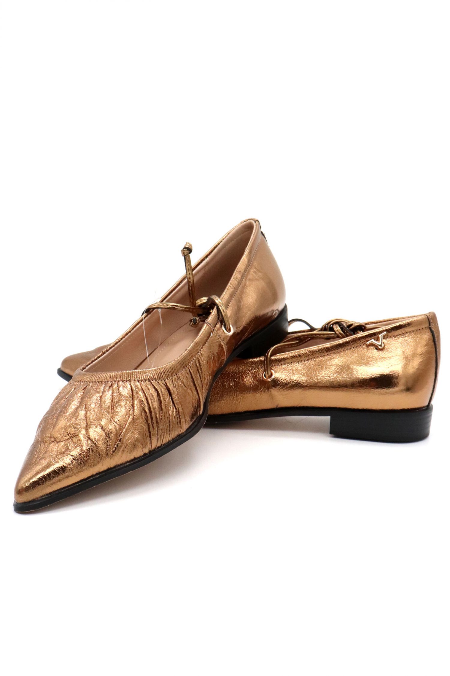 V 19.69 ΠΑΠΟΥΤΣΙΑ MΠΑΛΑΡΙΝΕΣ LOGO ΜΠΡΟΝΖΕ