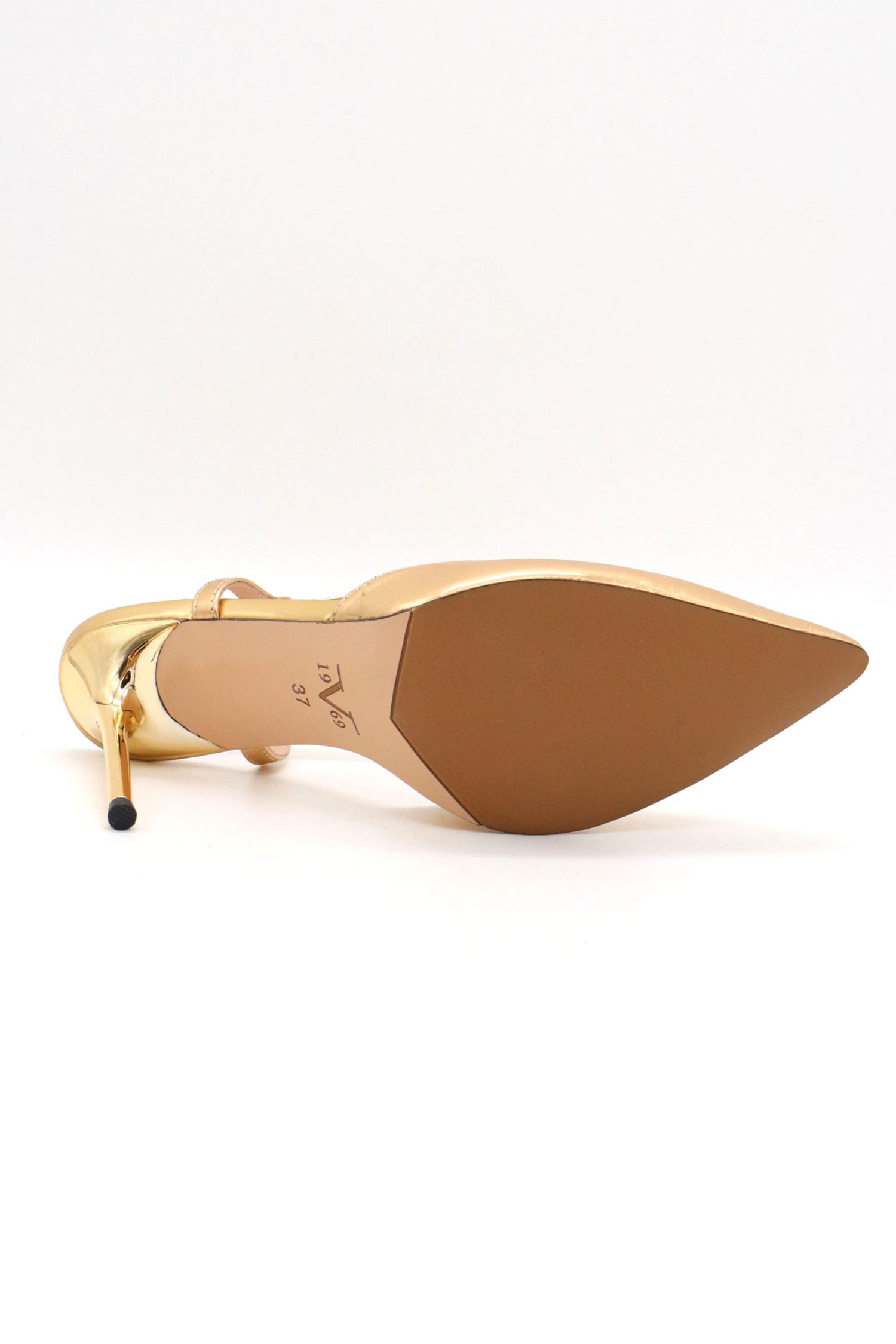 V 19.69 ΠΑΠΟΥΤΣΙΑ MULES ΛΟΥΡΑΚΙ ΧΡΥΣΟ