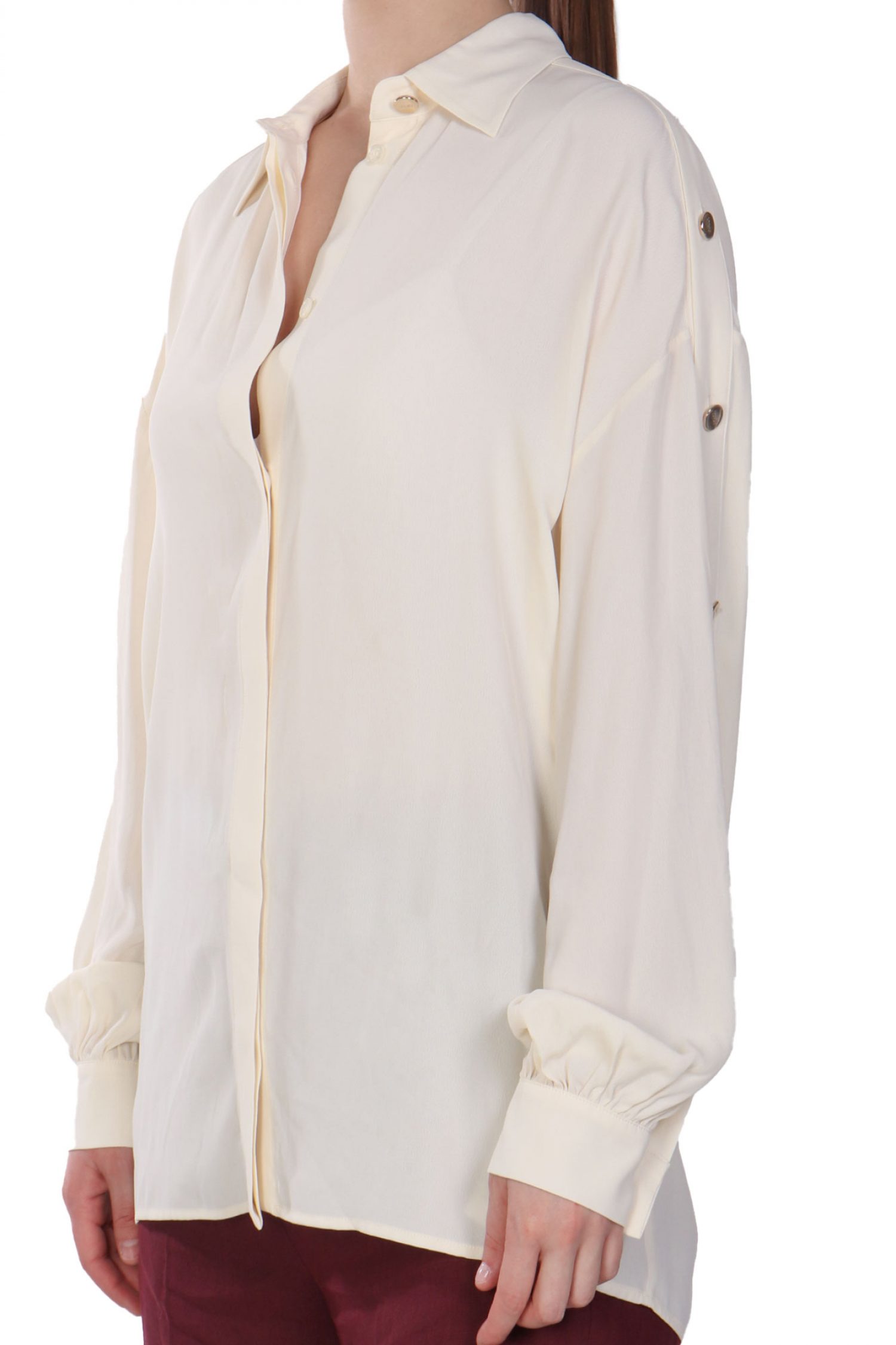 LIU -JO ΠΟΥΚΑΜΙΣΟ ΚΟΥΜΠΙΑ ΣΤΑ ΜΑΝΙΚΙΑ ΑΠΑΛΟ ΚΙΤΡΙΝΟ