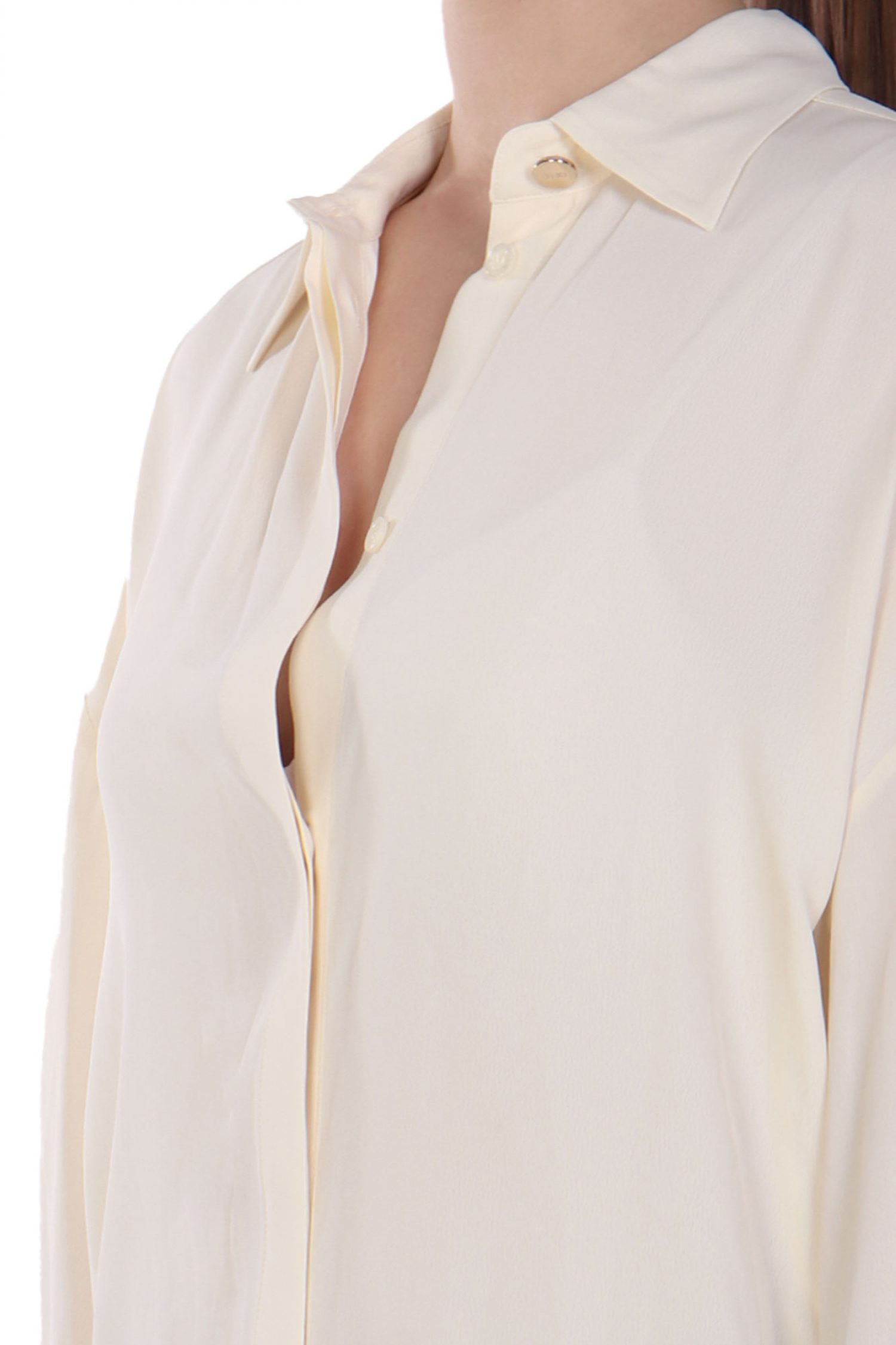 LIU -JO ΠΟΥΚΑΜΙΣΟ ΚΟΥΜΠΙΑ ΣΤΑ ΜΑΝΙΚΙΑ ΑΠΑΛΟ ΚΙΤΡΙΝΟ