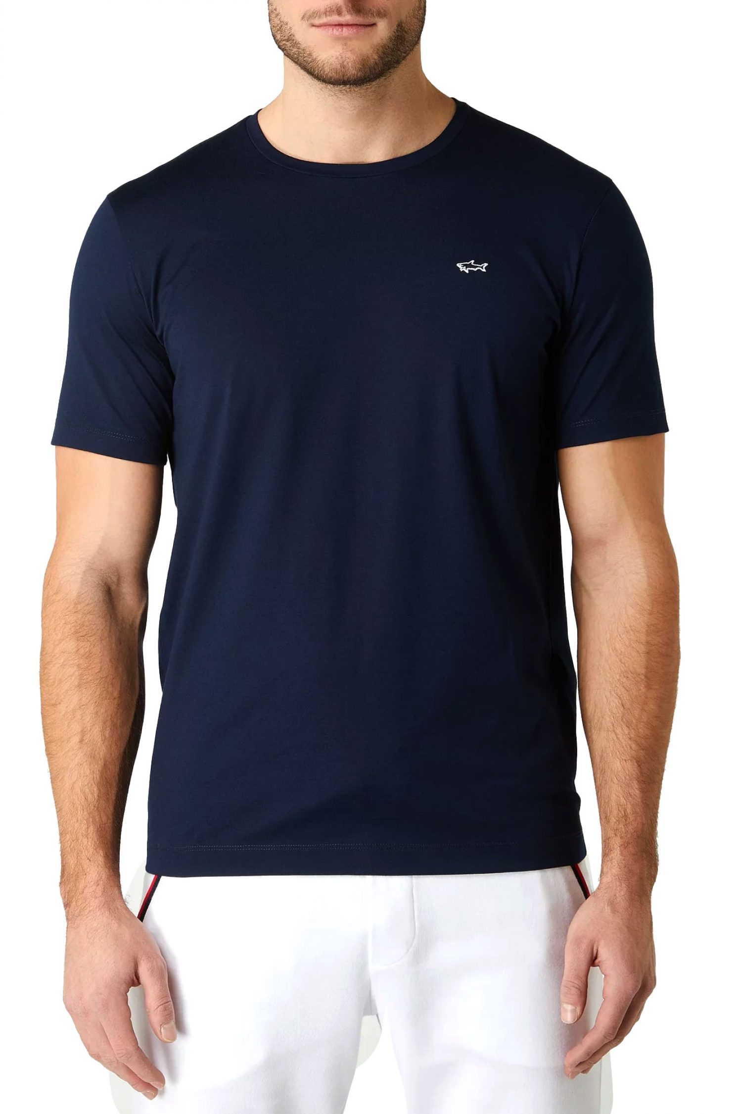 PAUL&SHARK T-SHIRT LOGO ΜΠΛΕ