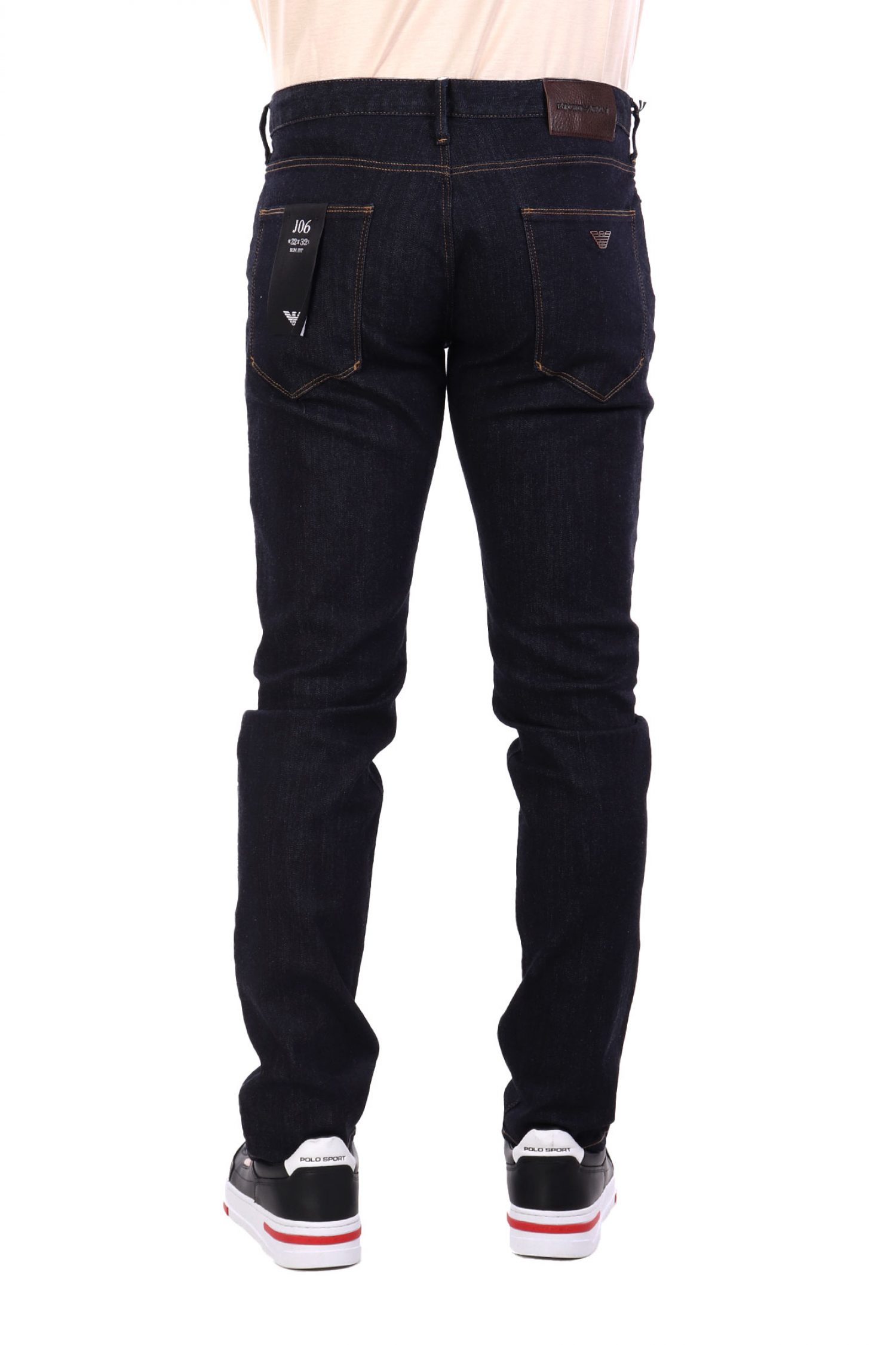 EMPORIO ARMANI ΠΑΝΤΕΛΟΝΙ JEANS J06 SLIM FIT DENIM ΜΠΛΕ φωτογραφία