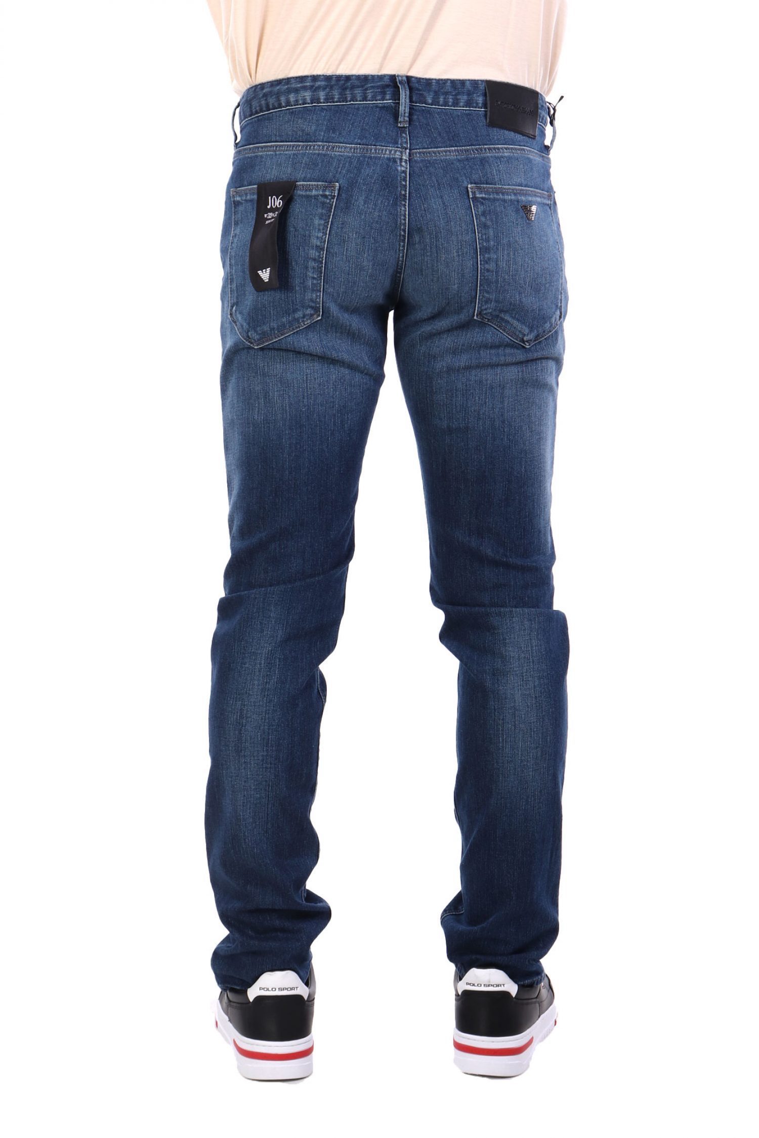 EMPORIO ARMANI ΠΑΝΤΕΛΟΝΙ JEANS J06 SLIM FIT ΜΠΛΕ φωτογραφία