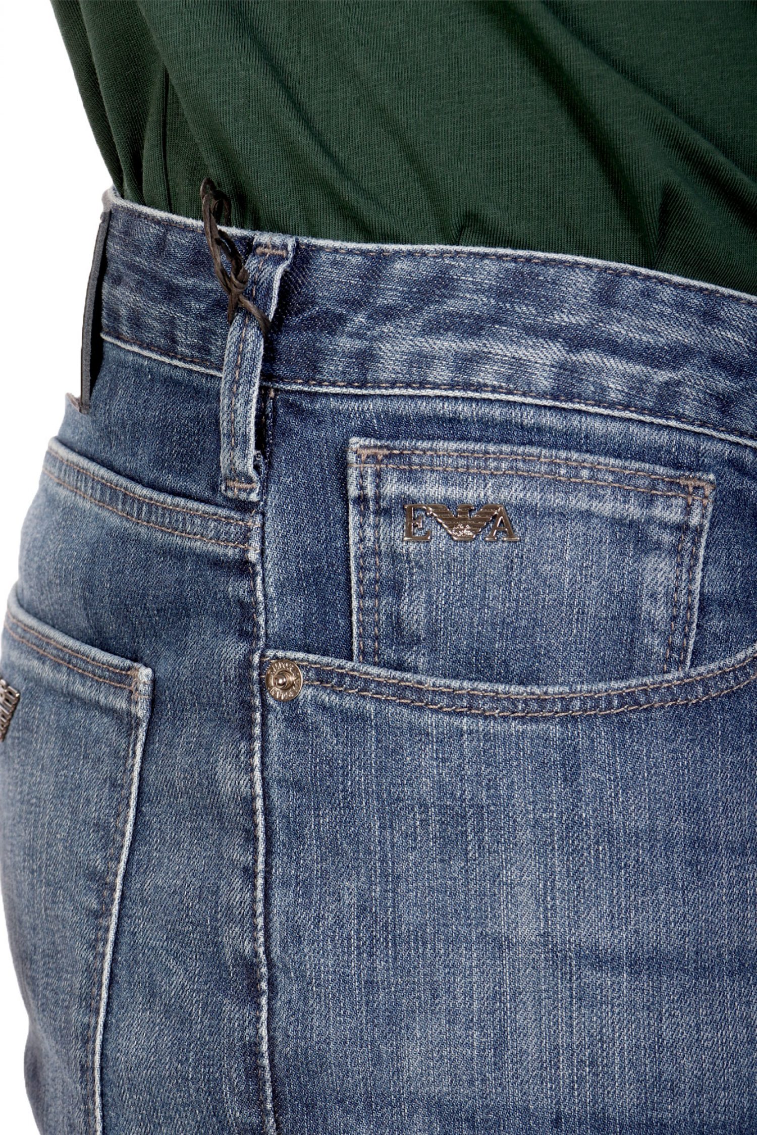 EMPORIO ARMANI ΠΑΝΤΕΛΟΝΙ JEANS J06 SLIM FIT ΜΠΛΕ φωτογραφία