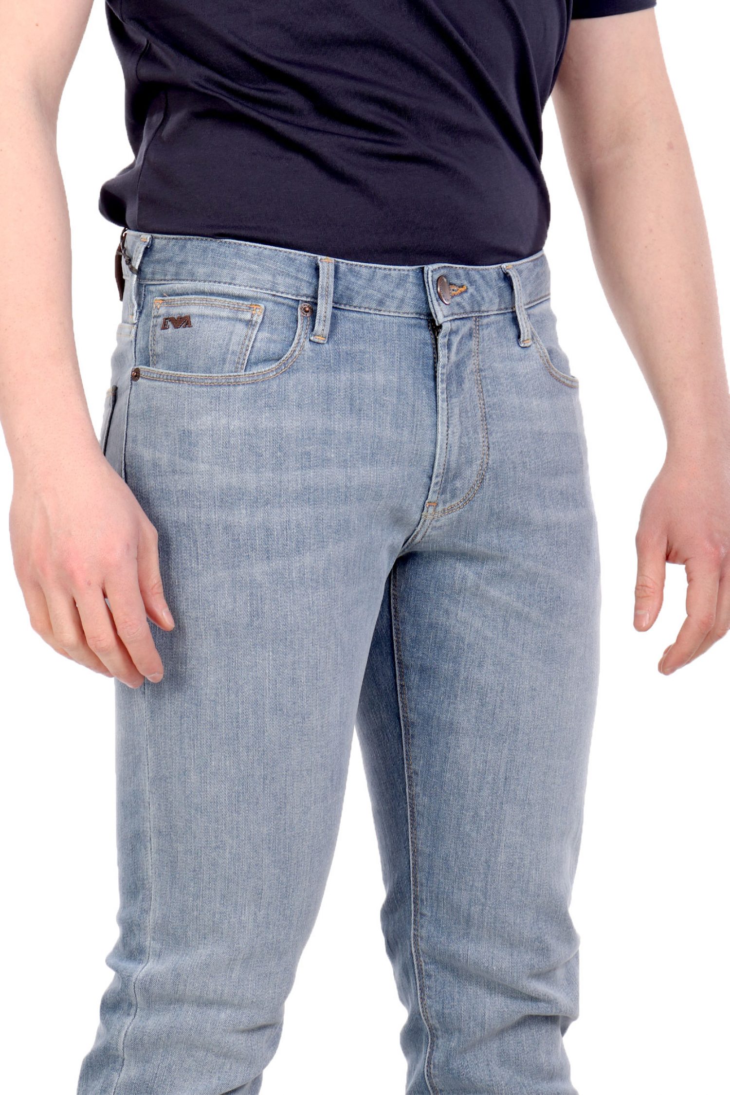 EMPORIO ARMANI ΠΑΝΤΕΛΟΝΙ JEANS J06 SLIM FIT ΜΠΛΕ φωτογραφία