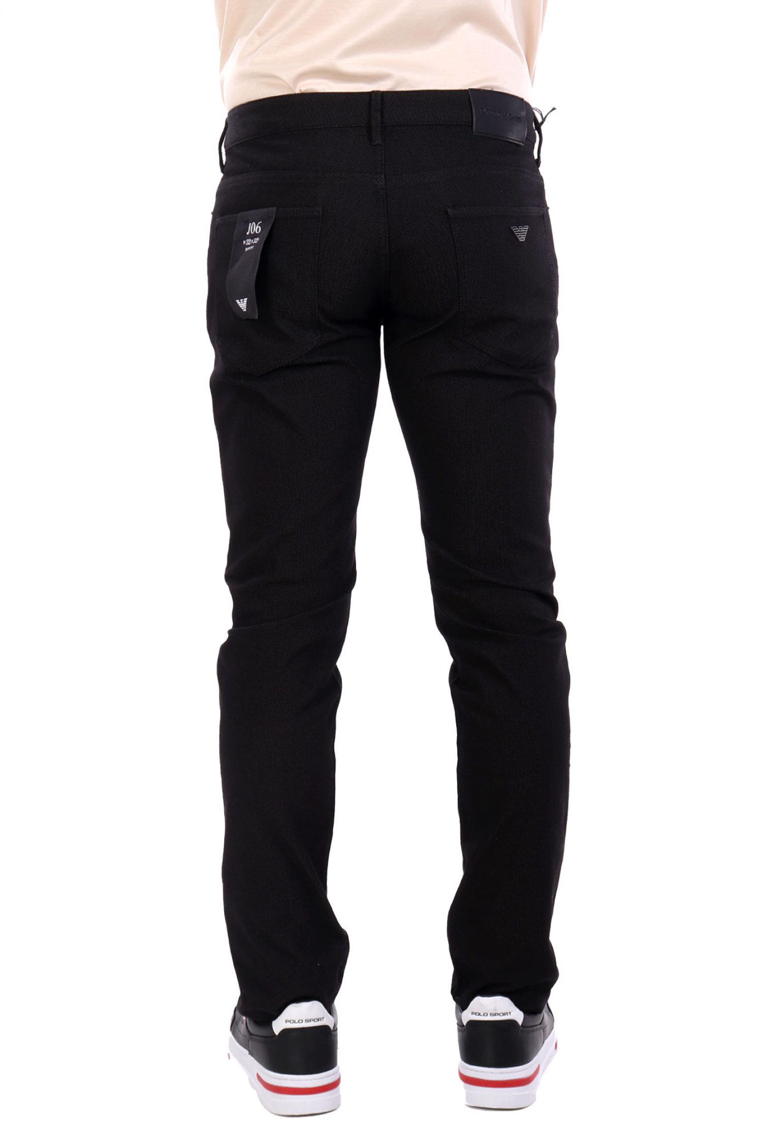 EMPORIO ARMANI ΠΑΝΤΕΛΟΝΙ 5ΤΣΕΠΟ ΜΙΚΡΟΣΧΕΔΙΟ J06 SLIM FIT ΜΑΥΡΟ φωτογραφία