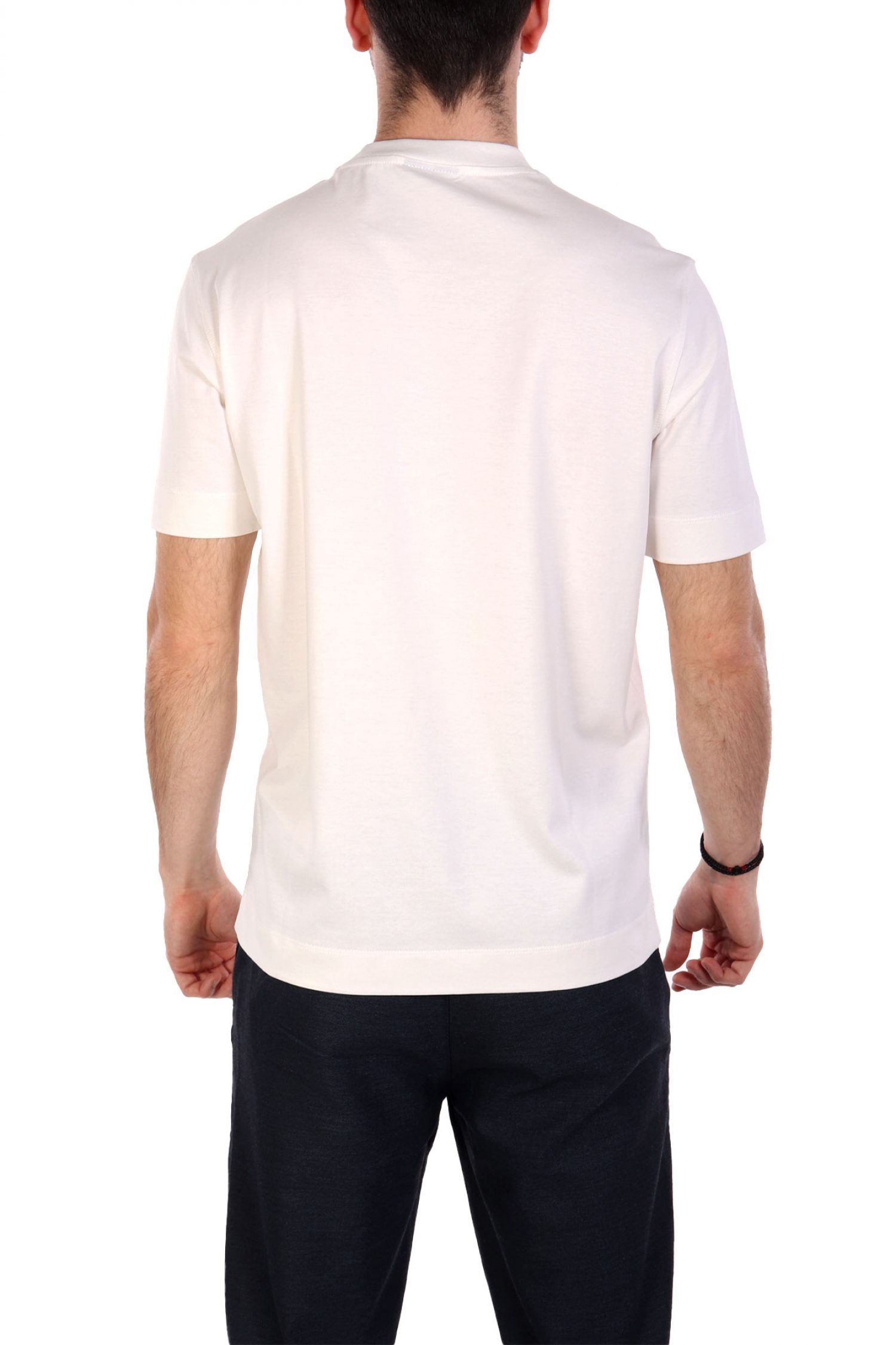 EMPORIO ARMANI T-SHIRT LOGO MILANO ΥΠΟΛΕΥΚΟ φωτογραφία