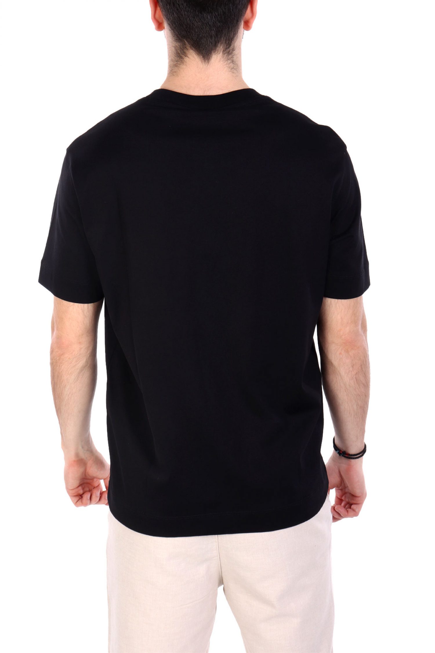 EMPORIO ARMANI T-SHIRT LOGO MILANO ΜΑΥΡΟ φωτογραφία