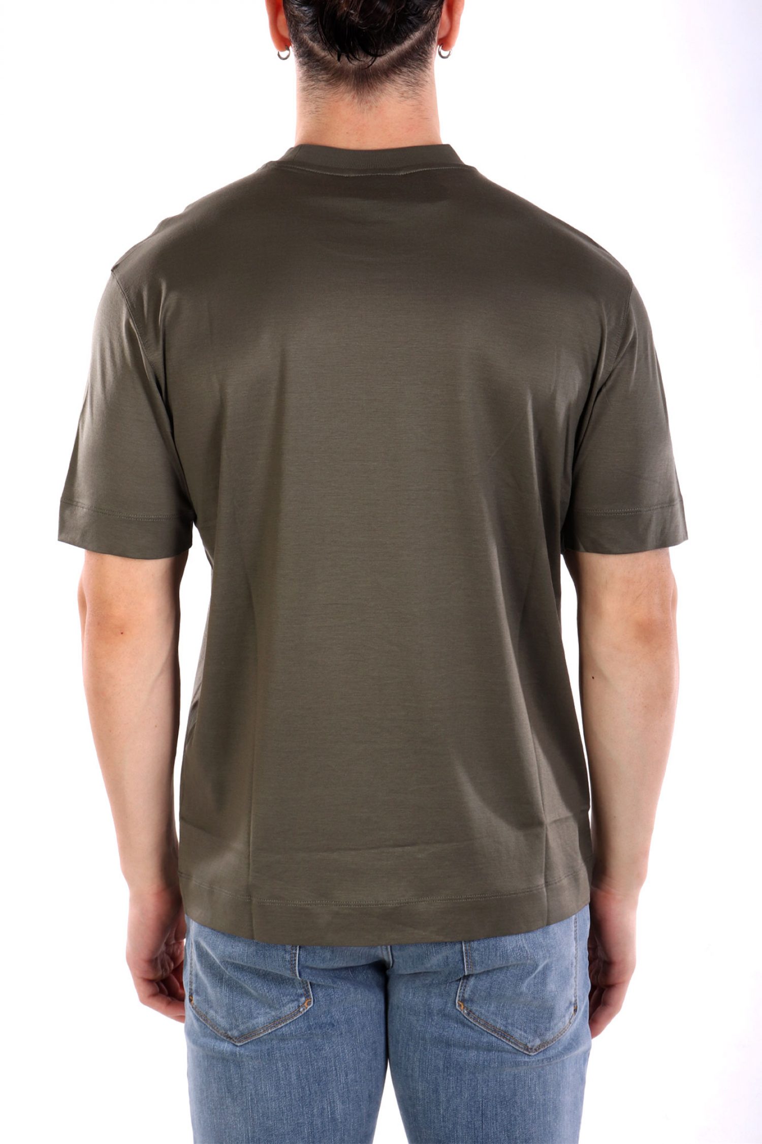 EMPORIO ARMANI T-SHIRT LOGO XAKI φωτογραφία
