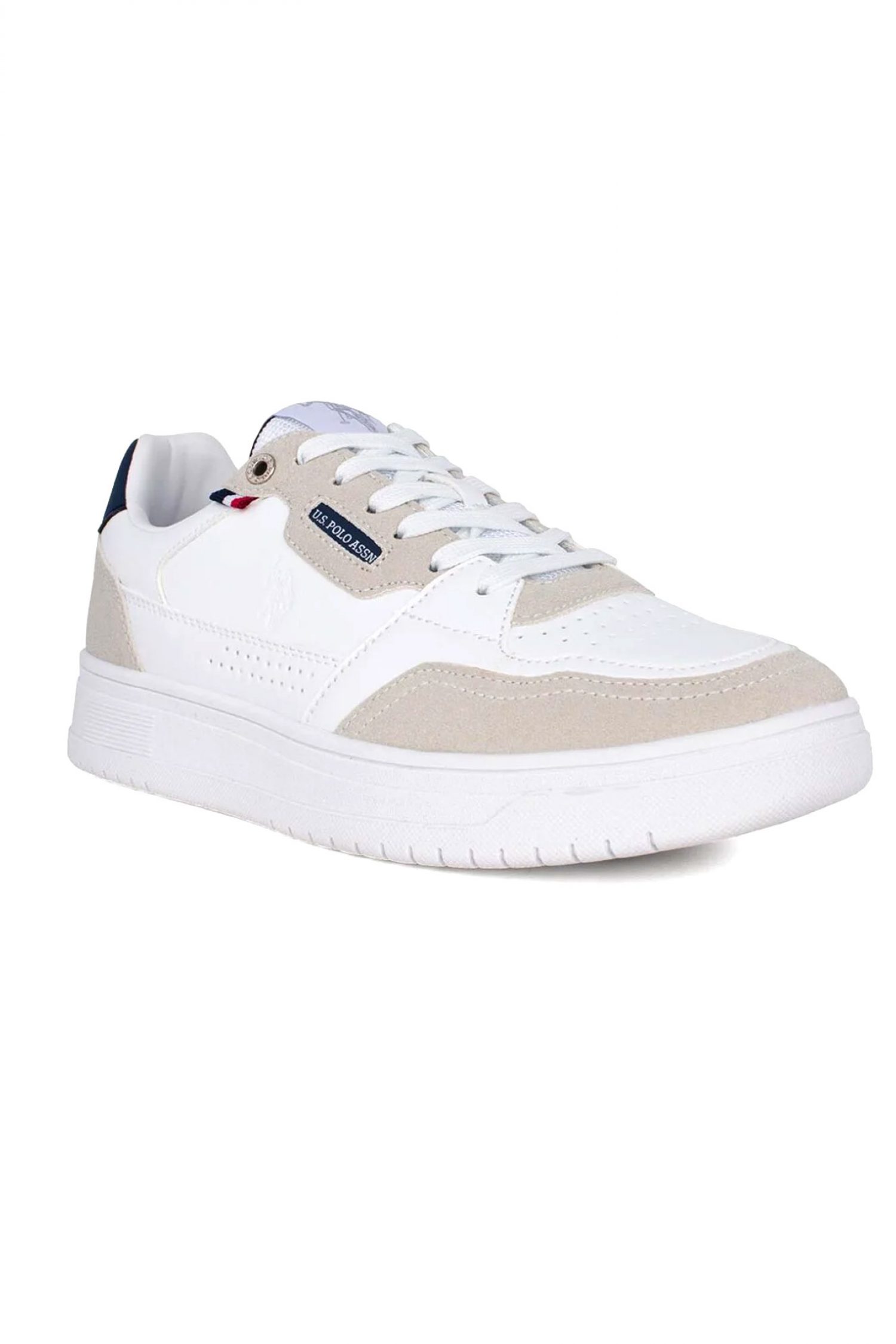 U.S.POLO ASSN ΠΑΠΟΥΤΣΙΑ SNEAKERS KOSMO006A ΛΕΥΚΟ-ΜΠΛΕ