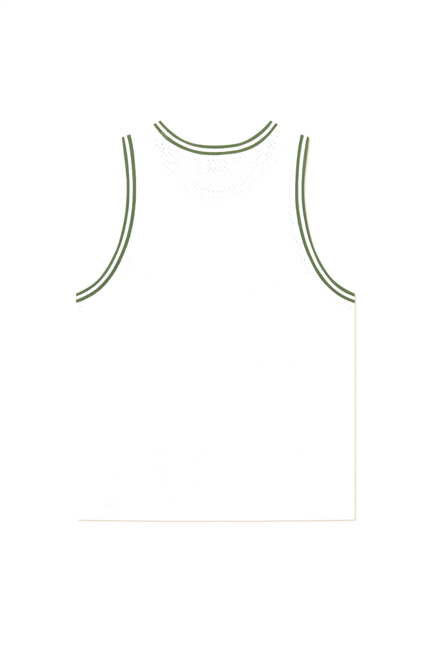 LES DEUX T-SHIRT ΑΜΑΝΙΚΟ SILAS MESH LOGO ΛΕΥΚΟ-ΠΡΑΣΙΝΟ