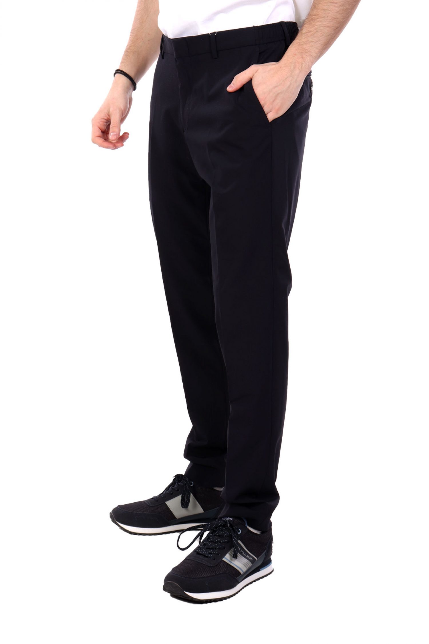 MICHAEL KORS ΠΑΝΤΕΛΟΝΙ CHINO PERFORMANCE ELASTIC ΜΠΛΕ