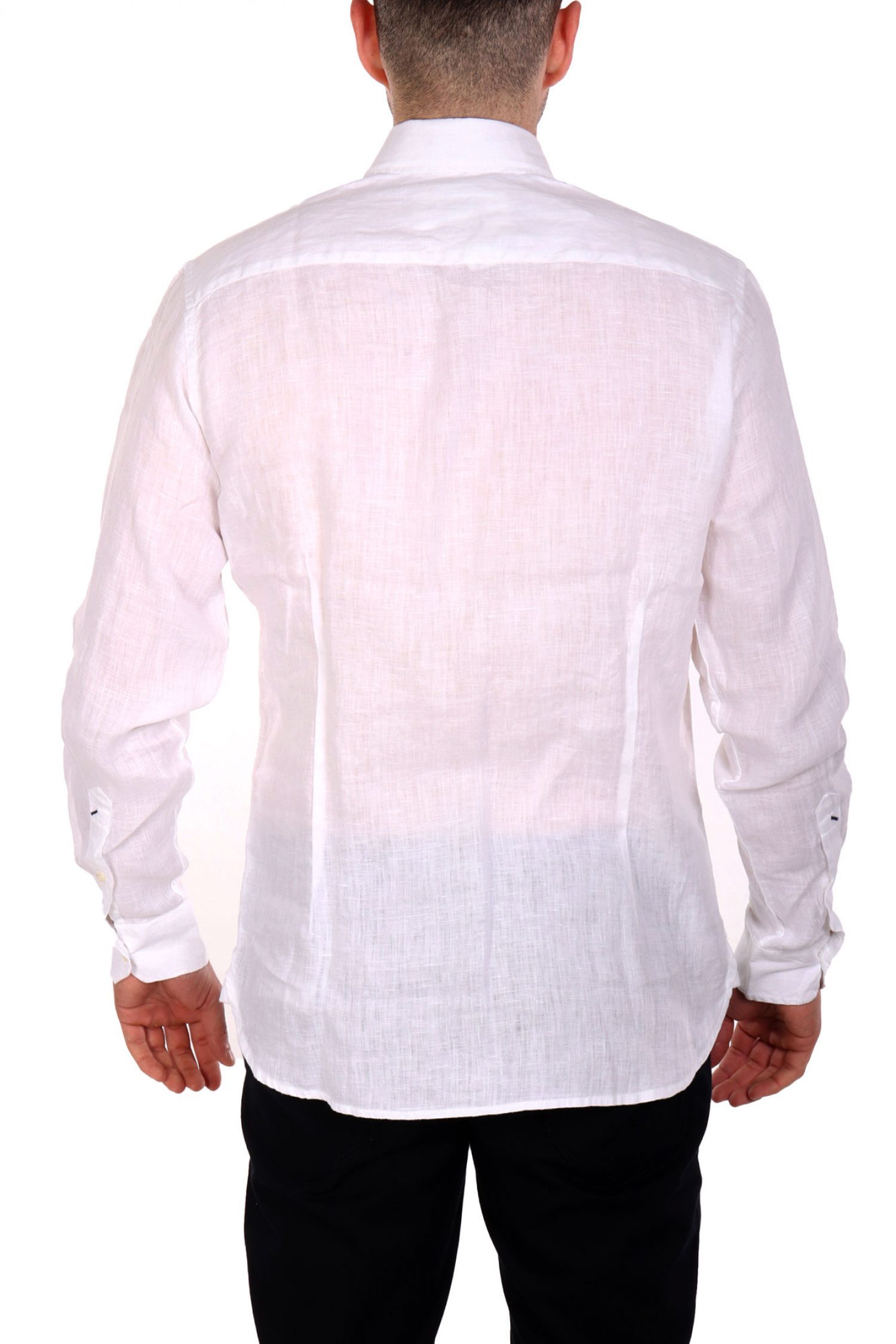 U.S.POLO ASSN ΠΟΥΚΑΜΙΣΟ SLIM FIT ΛΕΥΚΟ φωτογραφία