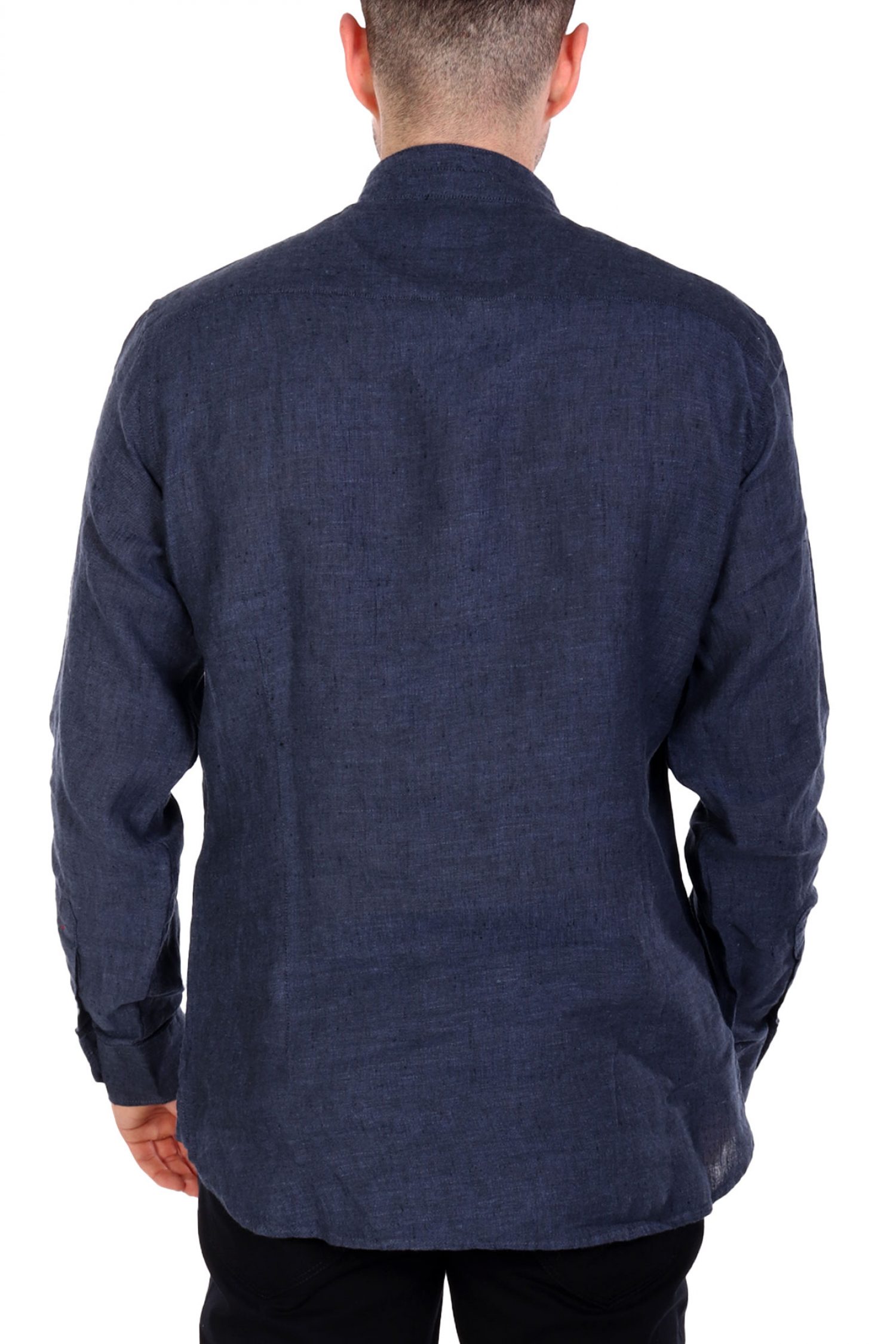 U.S.POLO ASSN ΠΟΥΚΑΜΙΣΟ ΜΑΟ SLIM FIT ΜΠΛΕ φωτογραφία