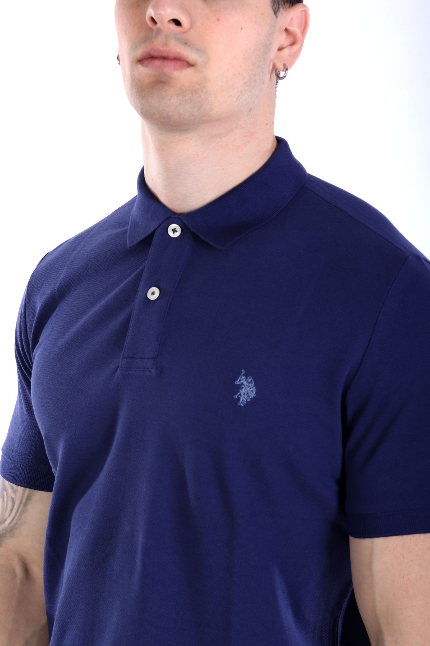 U.S.POLO ASSN POLO KING LOGO ΡΟΥΑ ΜΠΛΕ