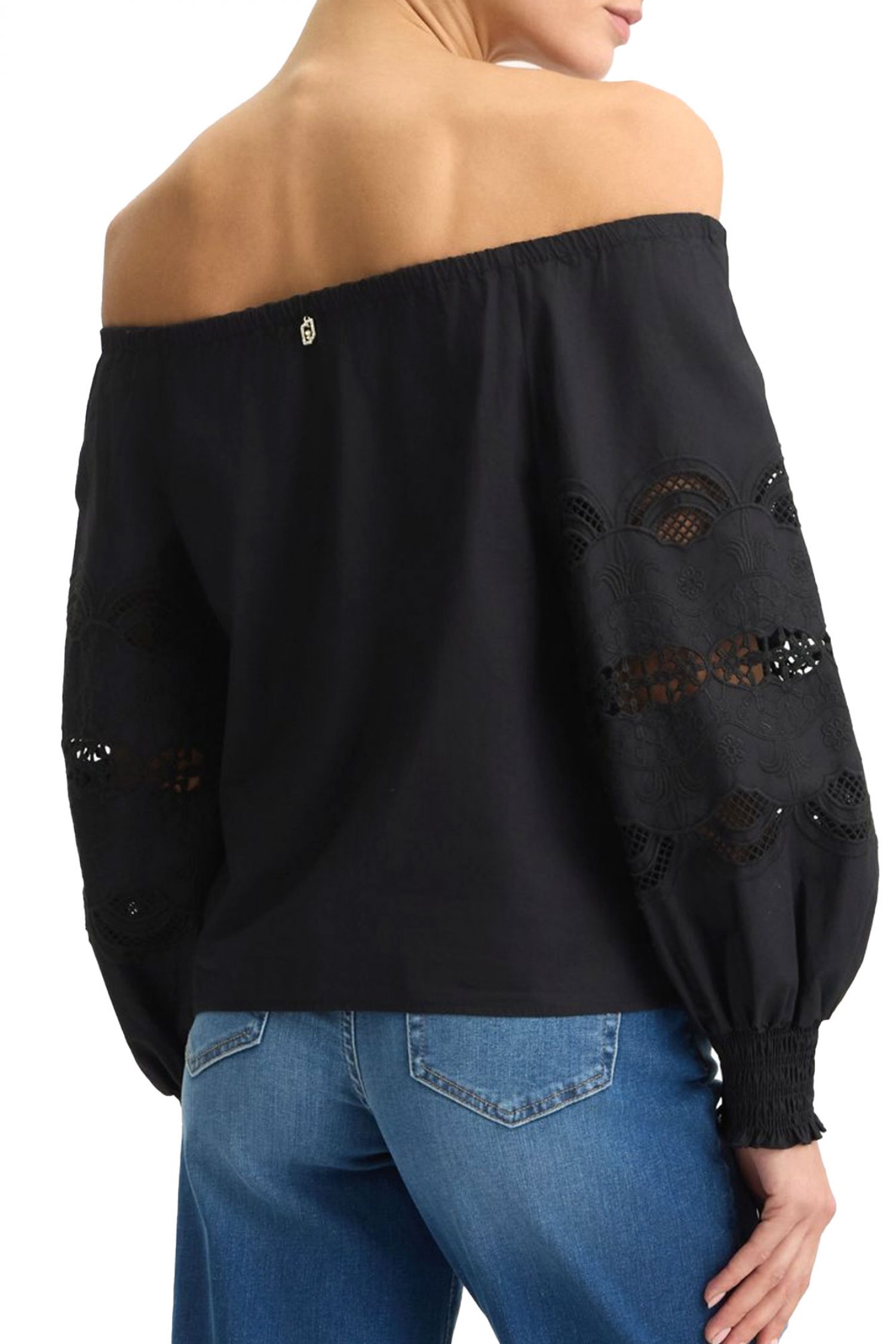 LIU-JO ΠΟΥΚΑΜΙΣΑ ΚΟΦΤΟ ΚΕΝΤΗΜΑ ΜΑΥΡΟ