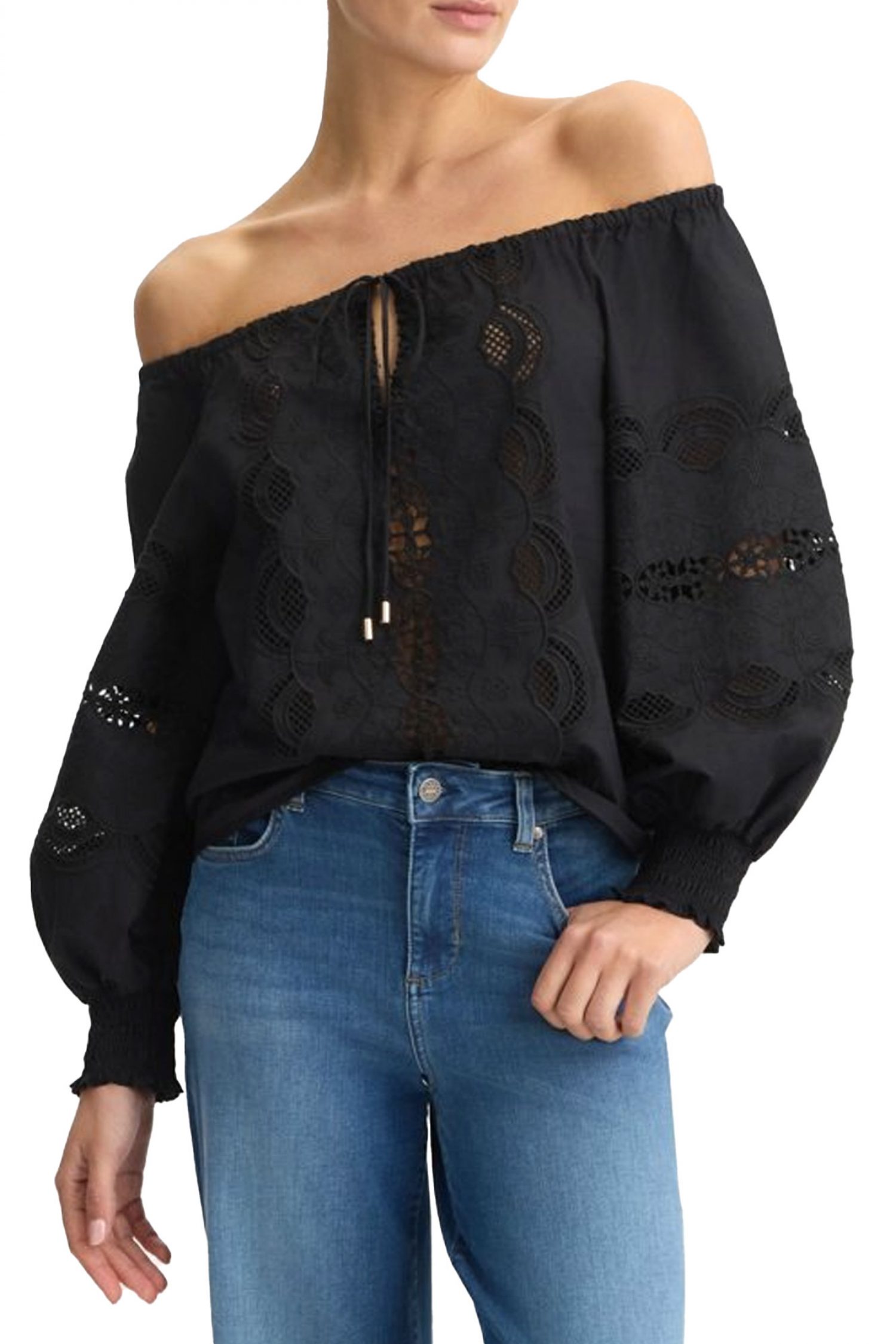 LIU-JO ΠΟΥΚΑΜΙΣΑ ΚΟΦΤΟ ΚΕΝΤΗΜΑ ΜΑΥΡΟ