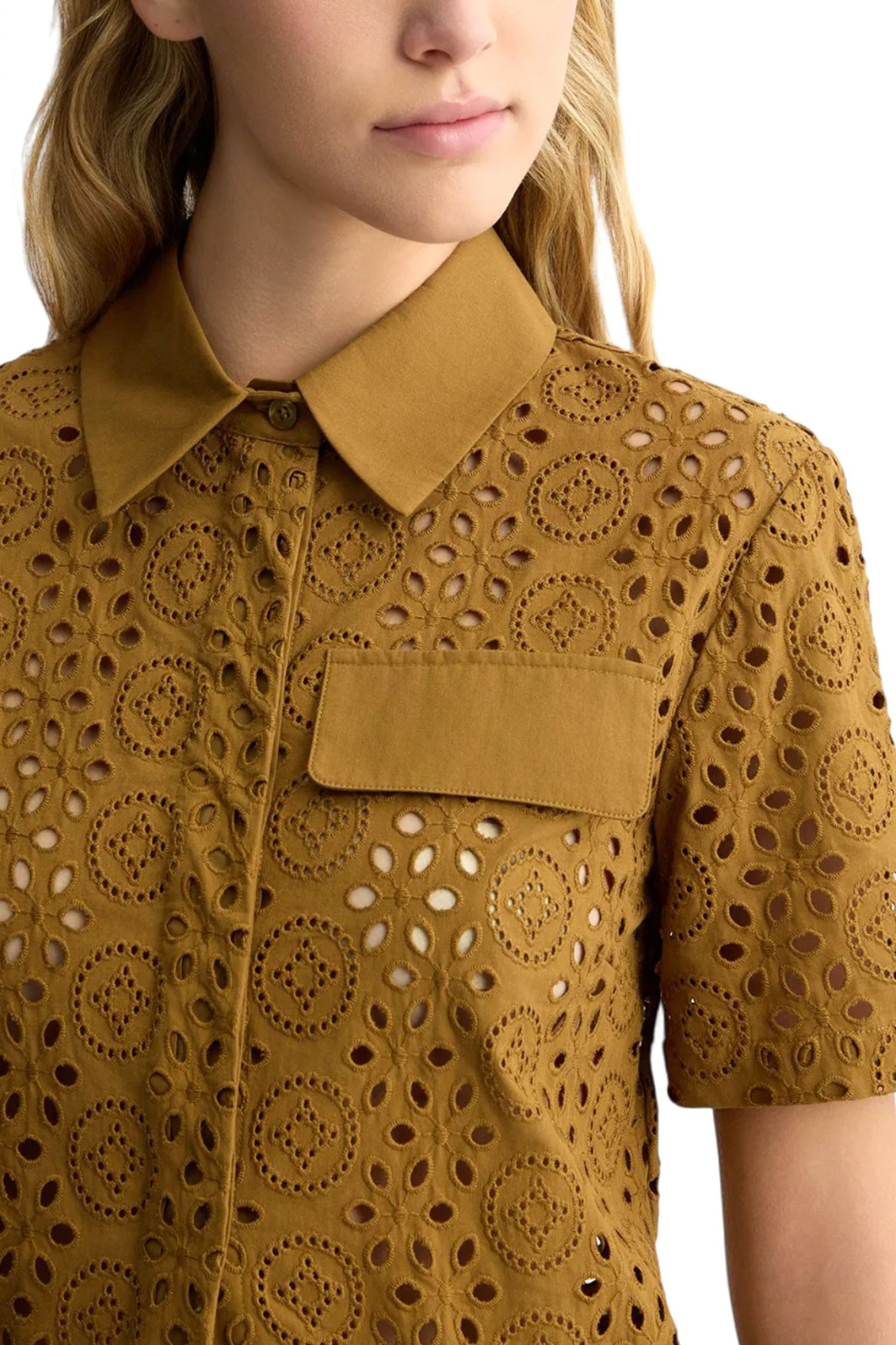 LIU-JO ΠΟΥΚΑΜΙΣΟ ΔΙΑΤΡΗΤΟ ΛΑΔΙ φωτογραφία