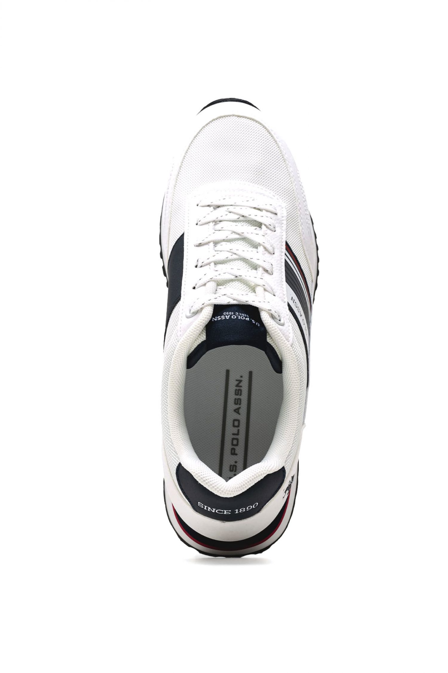 U.S.POLO ASSN ΠΑΠΟΥΤΣΙΑ SNEAKERS XIRIO009A ΛΕΥΚΟ-ΜΠΛΕ