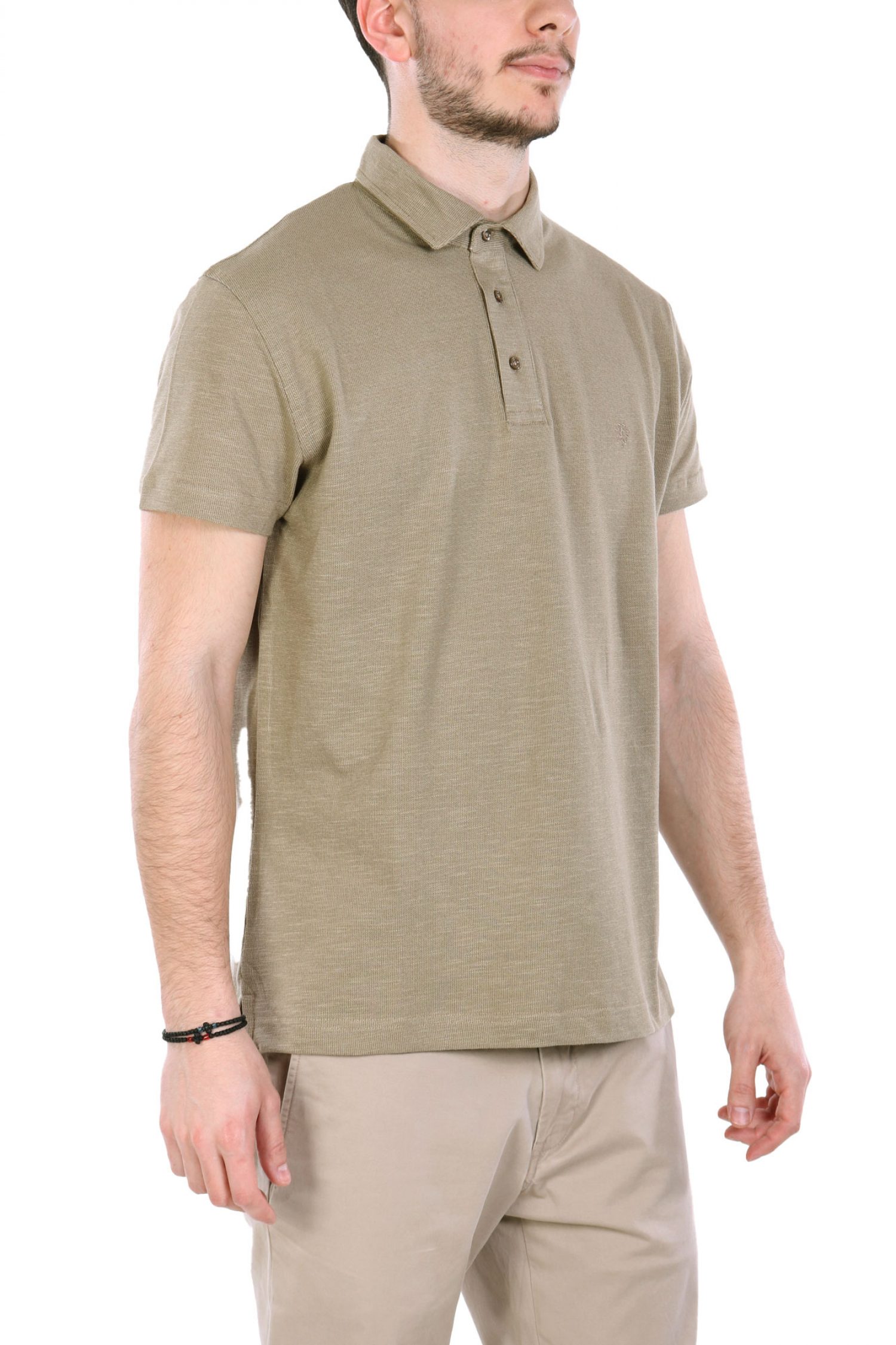 DORS POLO PIQUE LOGO ΧΑΚΙ