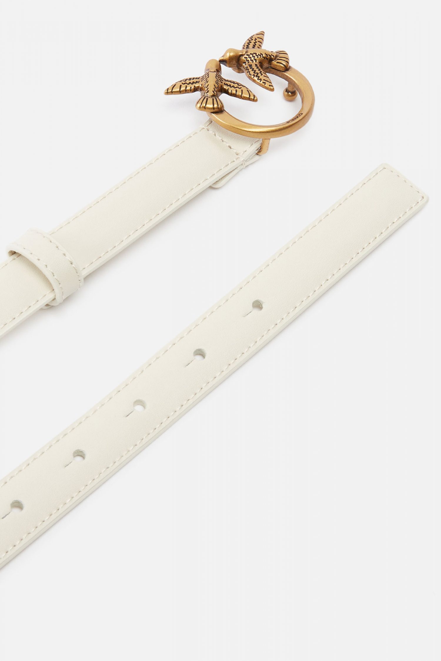 PINKO ΖΩΝΗ LOVE BERRY H2 BELT ΜΠΕΖ φωτογραφία