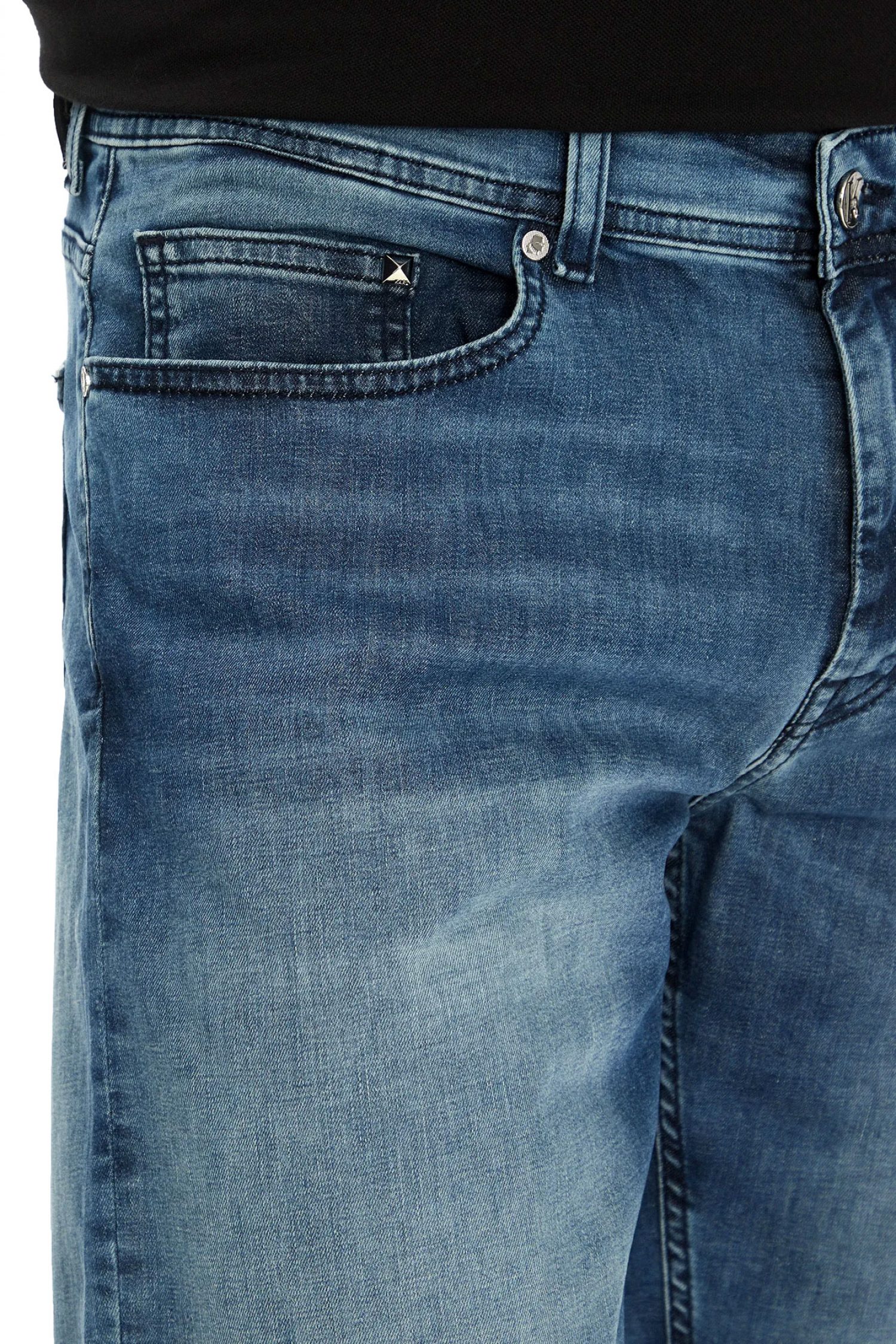 KARL LAGERFELD ΒΕΡΜΟΥΔΑ JEANS 5-POCKET ΓΑΛΑΖΙΟ φωτογραφία