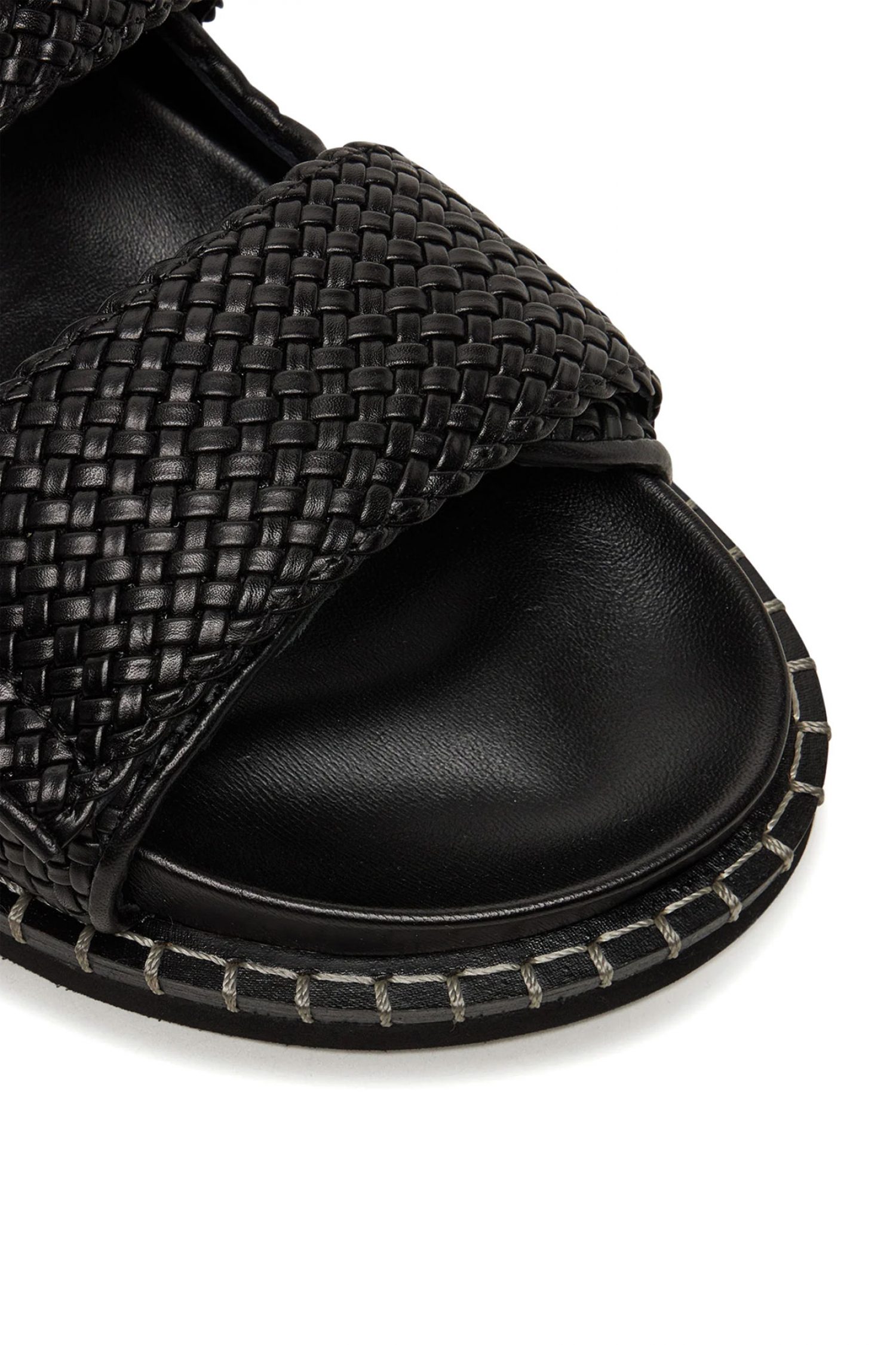 PATRIZIA PEPE ΣΑΝΔΑΛΙΑ ΜΑΥΡΟ