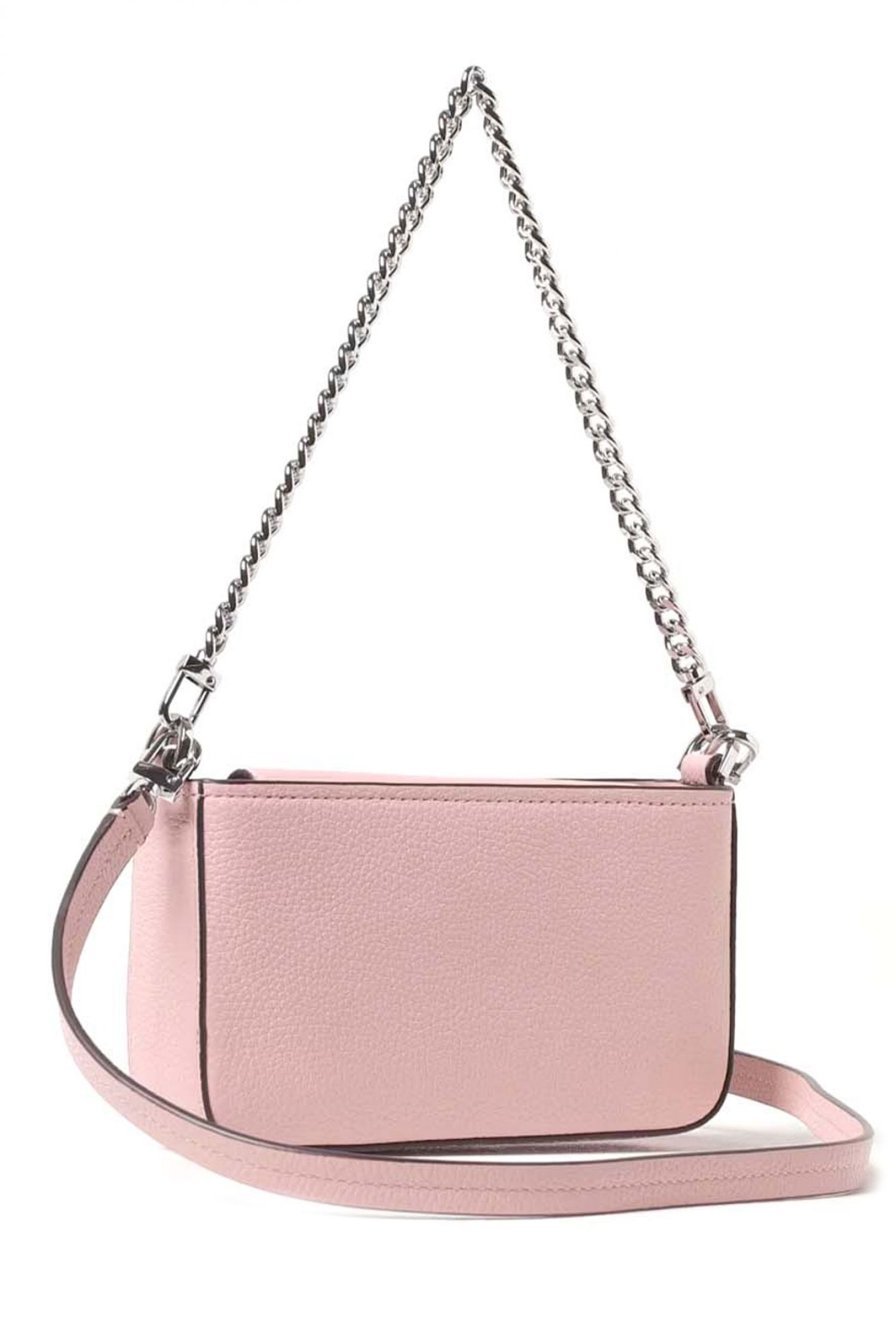 MICHAEL KORS ΤΣΑΝΤΑΚΙ CROSSBODY/XEIΡΟΣ BRYANT ΑΛΥΣΙΔΑ LOGO ΡΟΖ