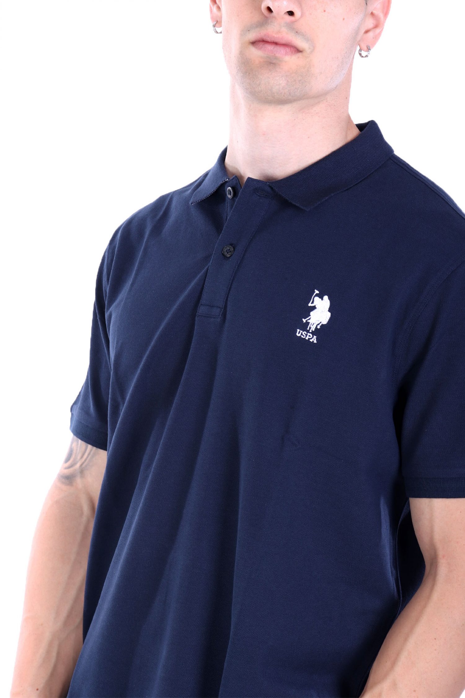 U.S. POLO ASSN. ΜΠΛΟΥΖΑ ΜΠΛΕ ΑΝΔΡΙΚΟ POLO ΠΙΚΕ φωτογραφία