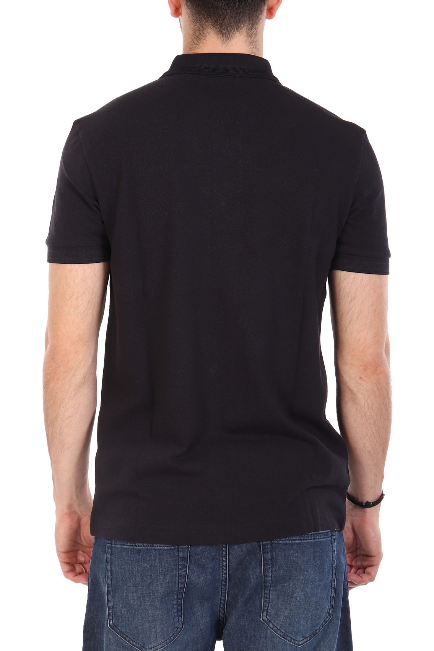 BOSS ATHLEISURE POLO REGULAR FIT PADDY ΣΚΟΥΡΟ ΜΠΛΕ φωτογραφία