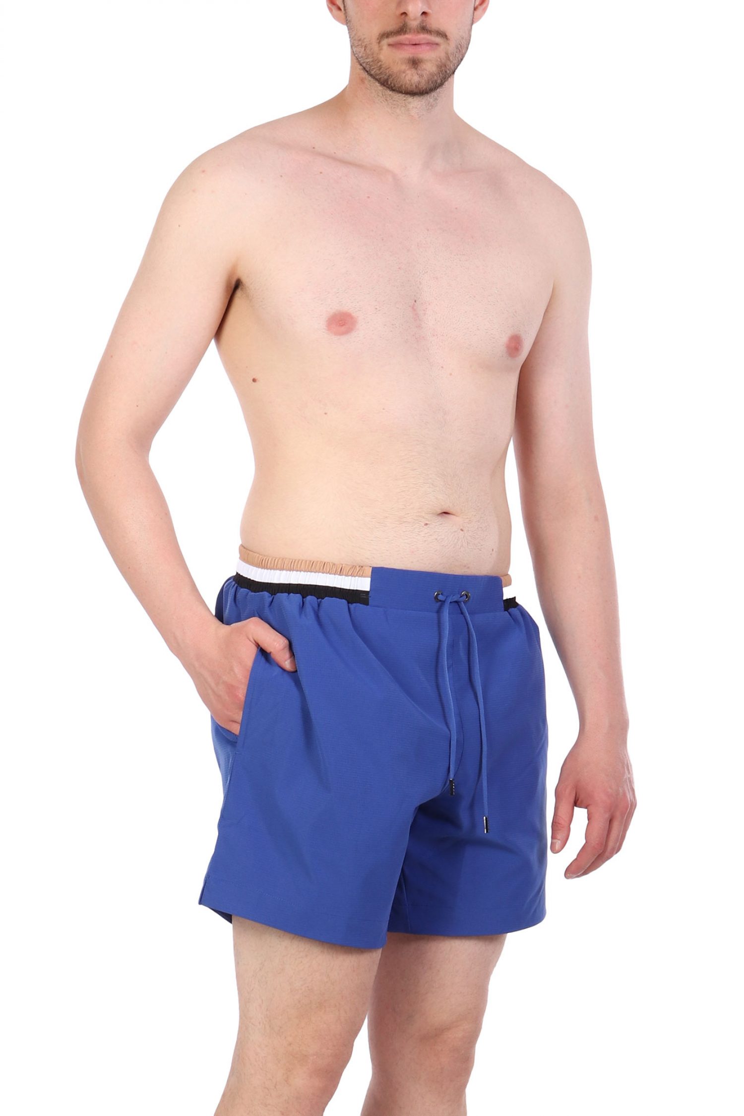 BOSS ΜΑΓΙΩ ATOLL QUICK DRY ΡΟΥΑ ΜΠΛΕ